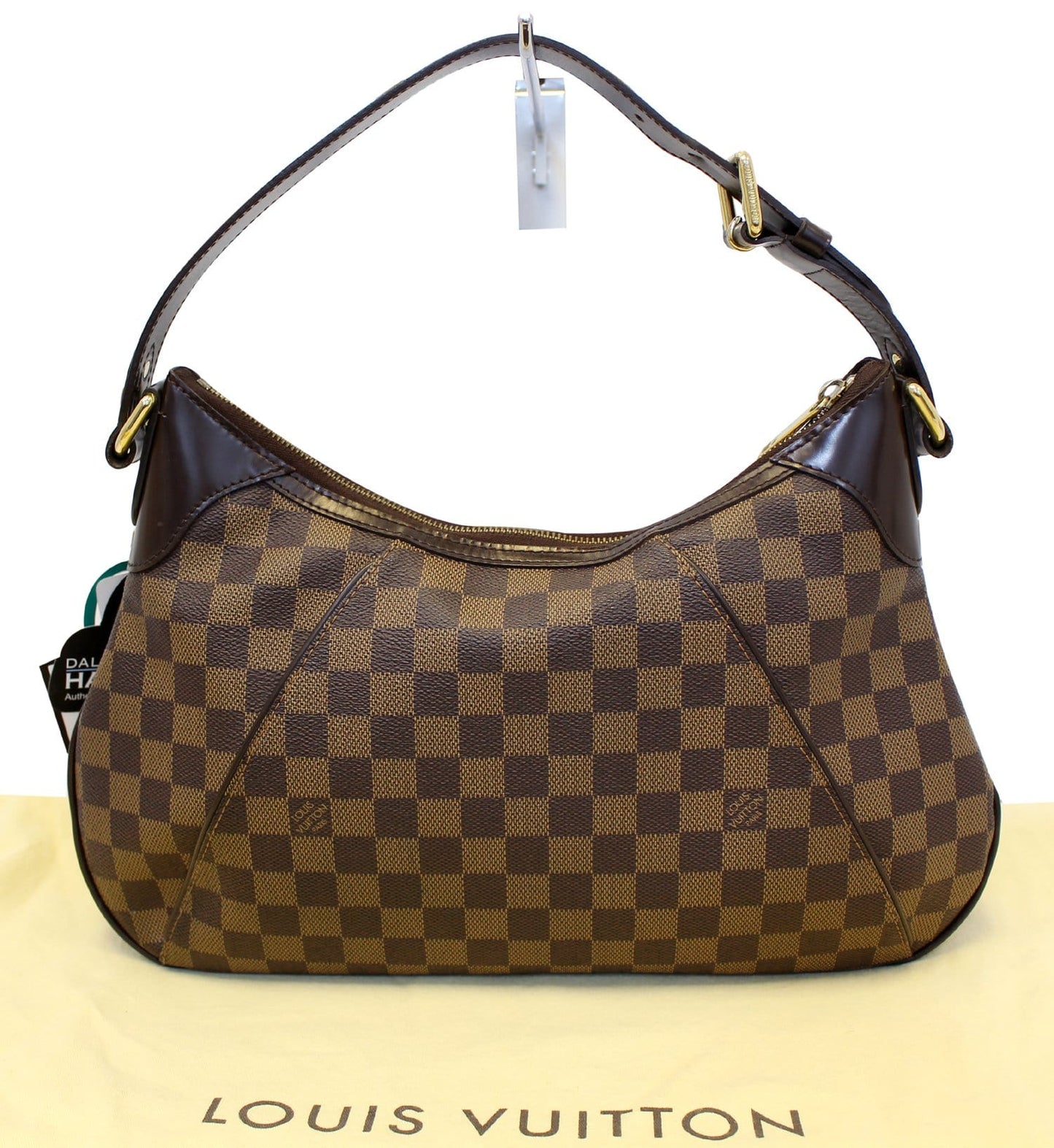 LOUIS VUITTON Damier Ebene Thames GM Shoulder Bag