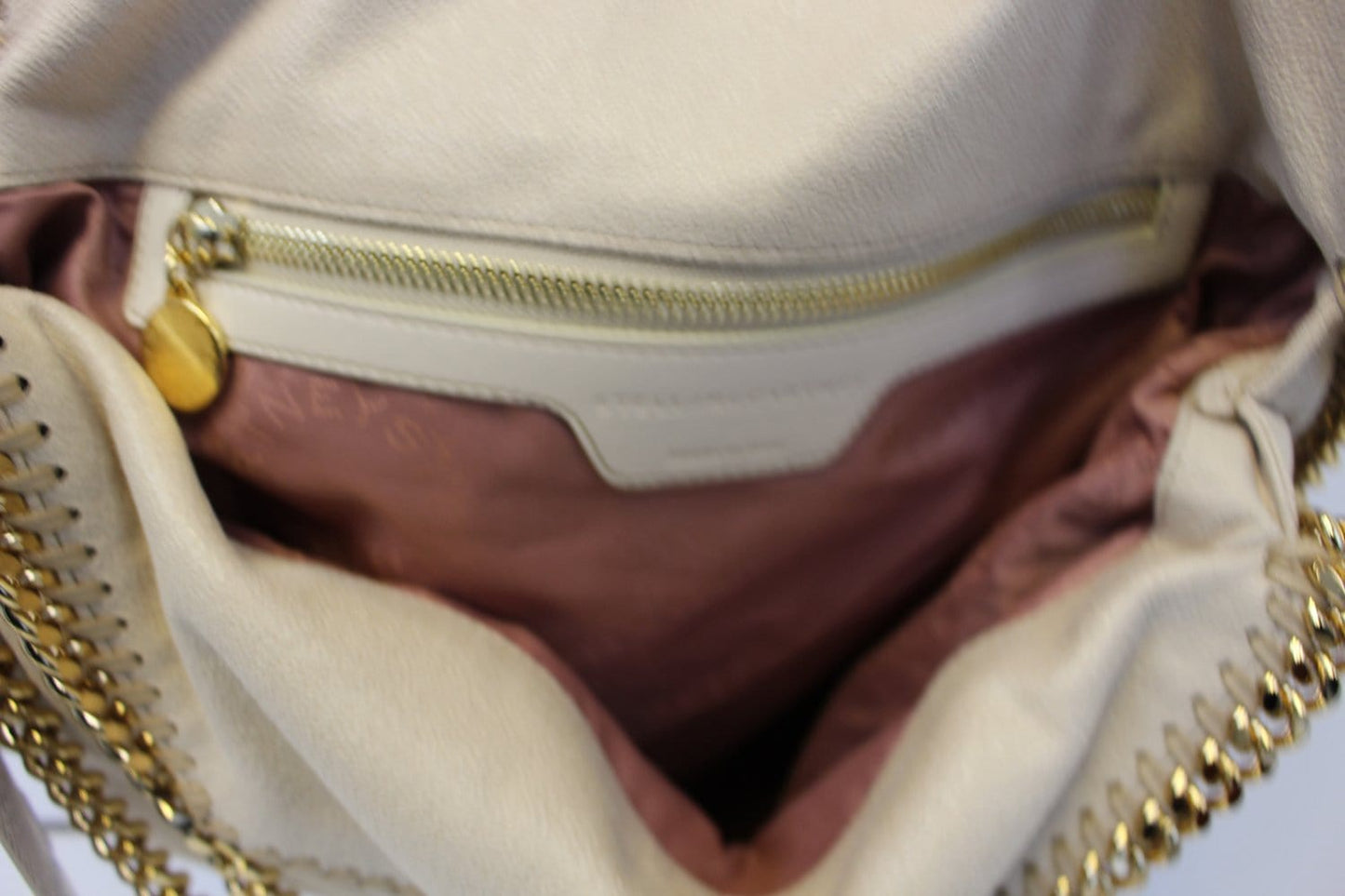 Stella Mccartney Falabella Faux Leather Chain Shoulder Bag