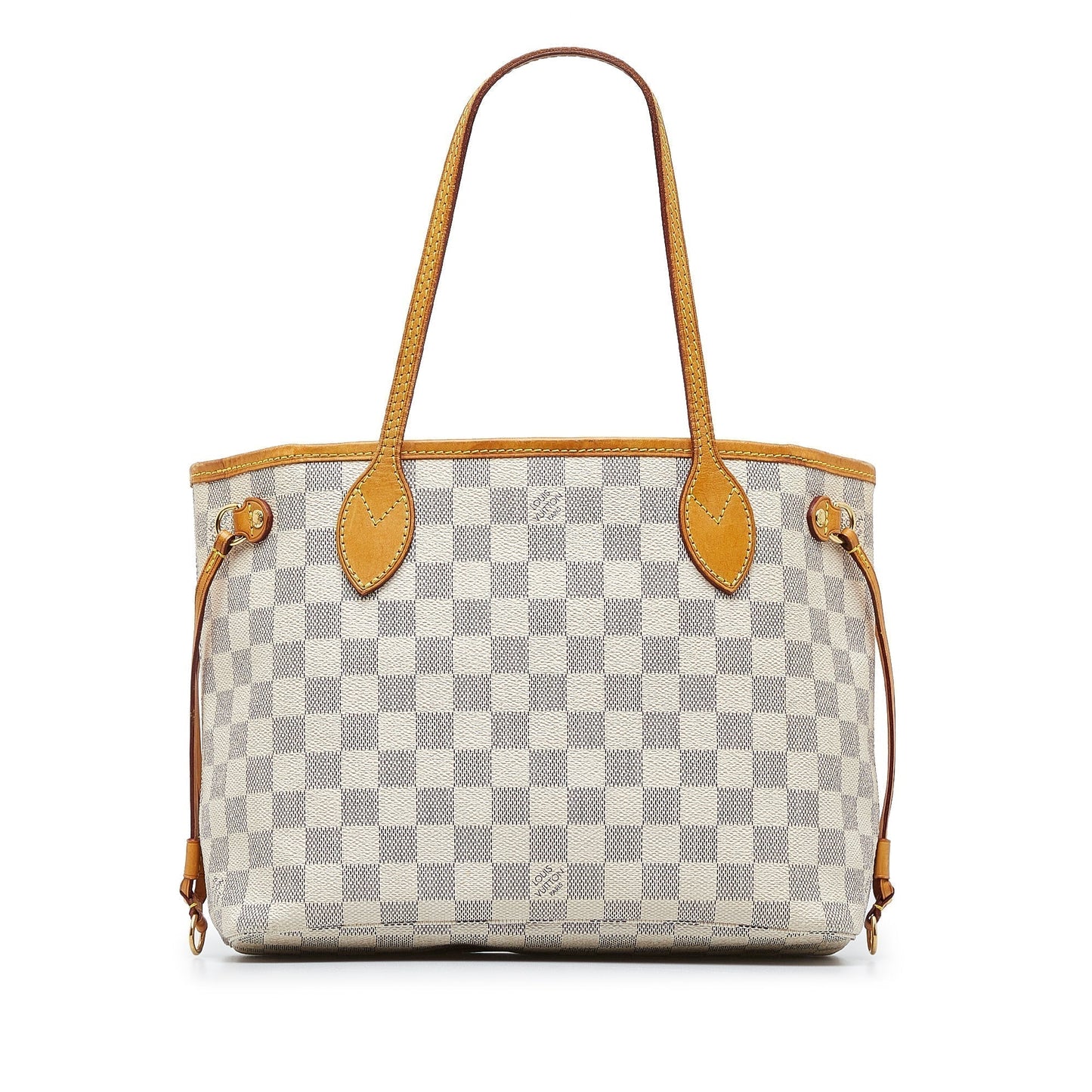 LOUIS VUITTON Damier Azur Neverfull PM Tote Bag