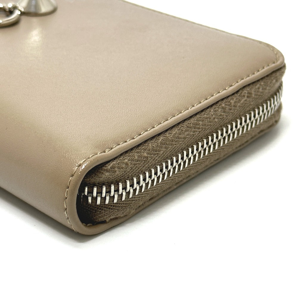 FENDI Long Wallet Purse 8M0299 leather beige By the way