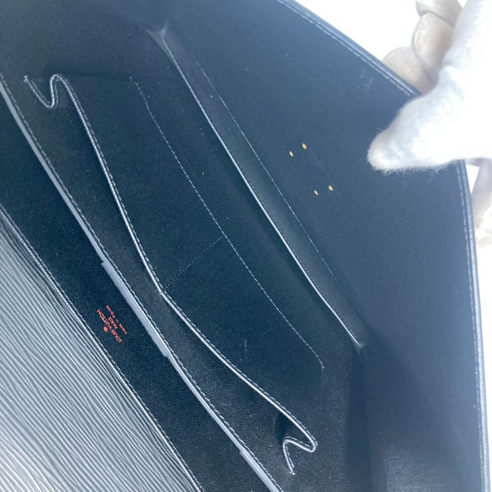 LOUIS VUITTON Business bag M54412 Epi Leather black Epi Cerviet ambassador