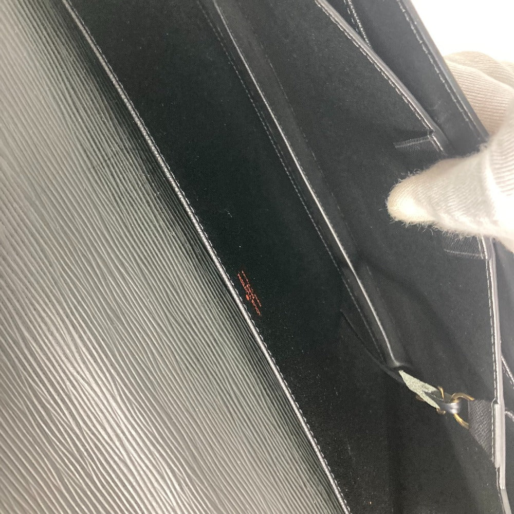 LOUIS VUITTON Business bag M54412 Epi Leather black Epi Cerviet ambassador