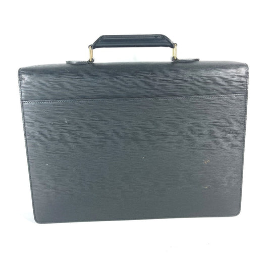 LOUIS VUITTON Business bag M54412 Epi Leather black Epi Cerviet ambassador