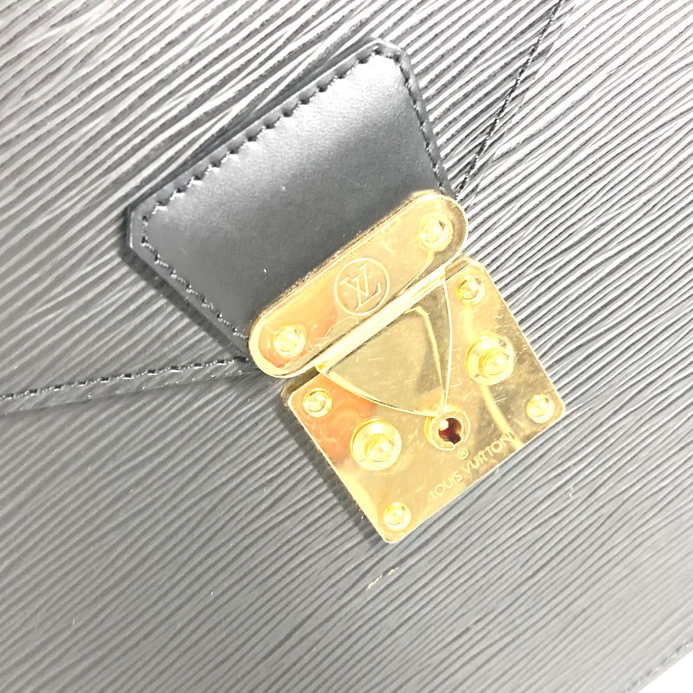 LOUIS VUITTON Business bag M54412 Epi Leather black Epi Cerviet ambassador