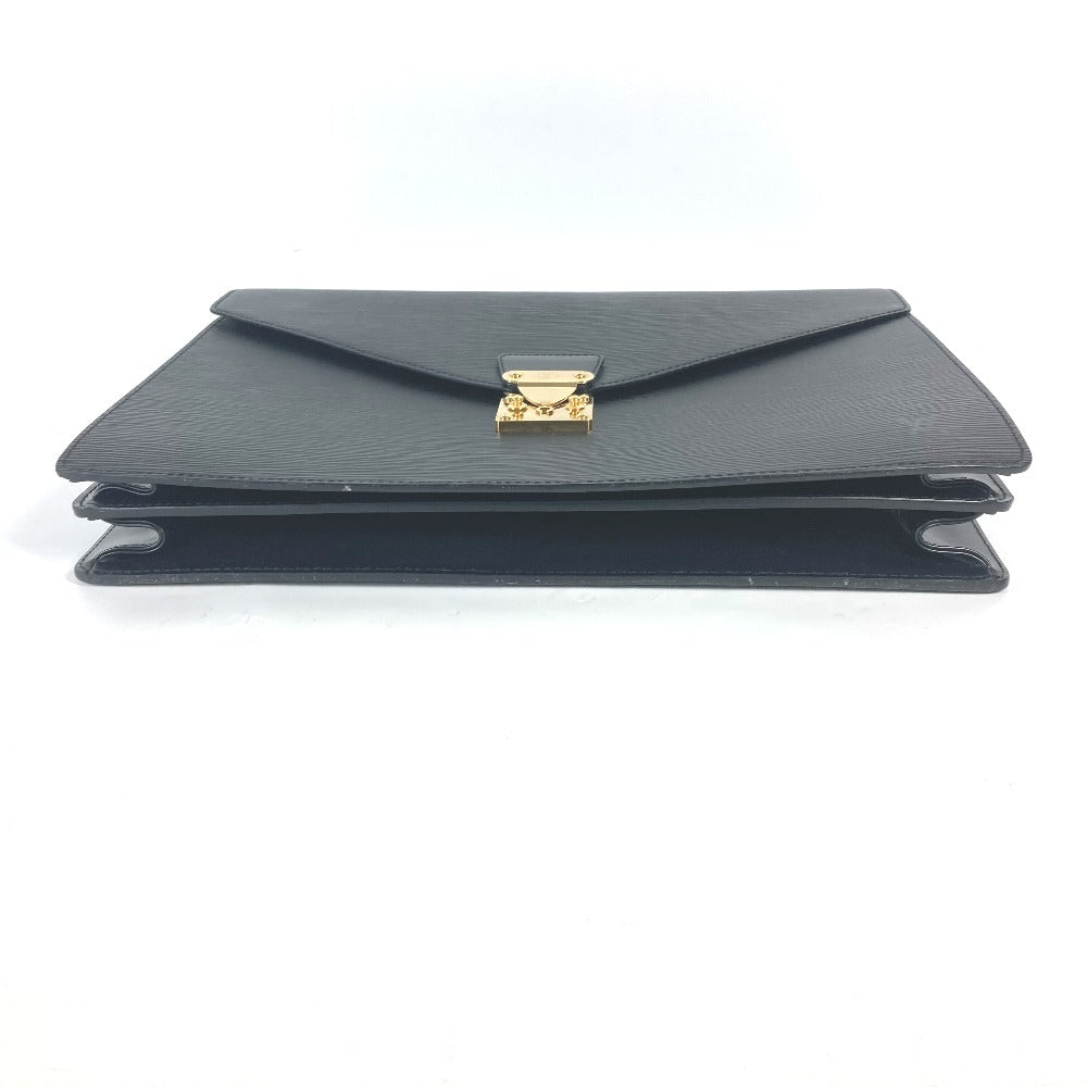 LOUIS VUITTON Business bag M54412 Epi Leather black Epi Cerviet ambassador