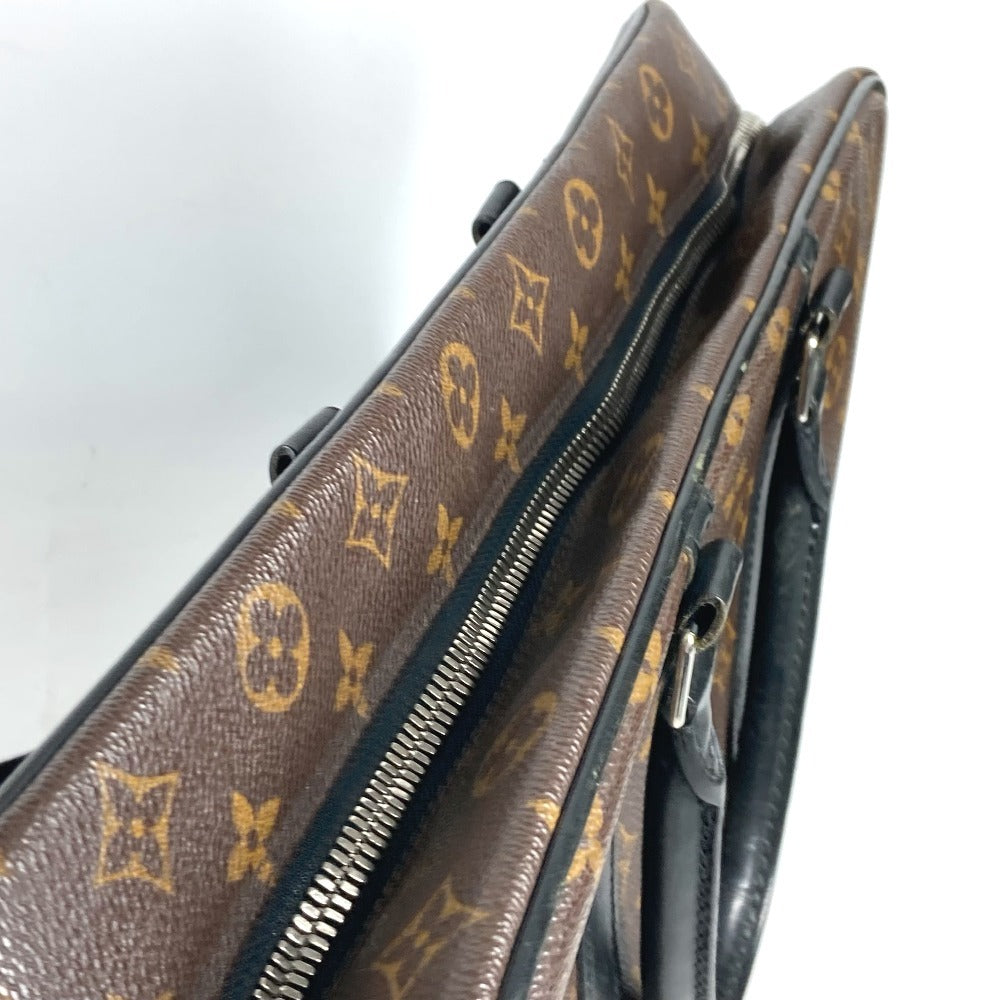 LOUIS VUITTON Business bag M40224 Monogram macacer canvas Brown Monogram macacer Porto Documan  VowayajuGM mens  d