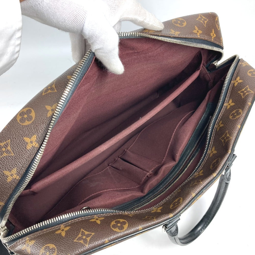 LOUIS VUITTON Business bag M40224 Monogram macacer canvas Brown Monogram macacer Porto Documan  VowayajuGM mens  d
