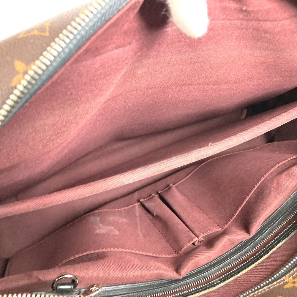 LOUIS VUITTON Business bag M40224 Monogram macacer canvas Brown Monogram macacer Porto Documan  VowayajuGM mens  d