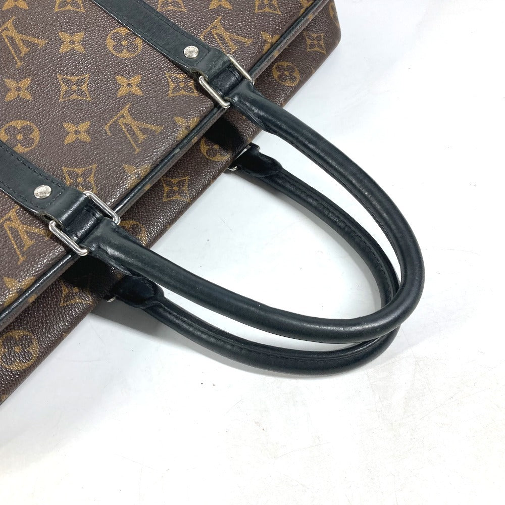 LOUIS VUITTON Business bag M40224 Monogram macacer canvas Brown Monogram macacer Porto Documan  VowayajuGM mens  d