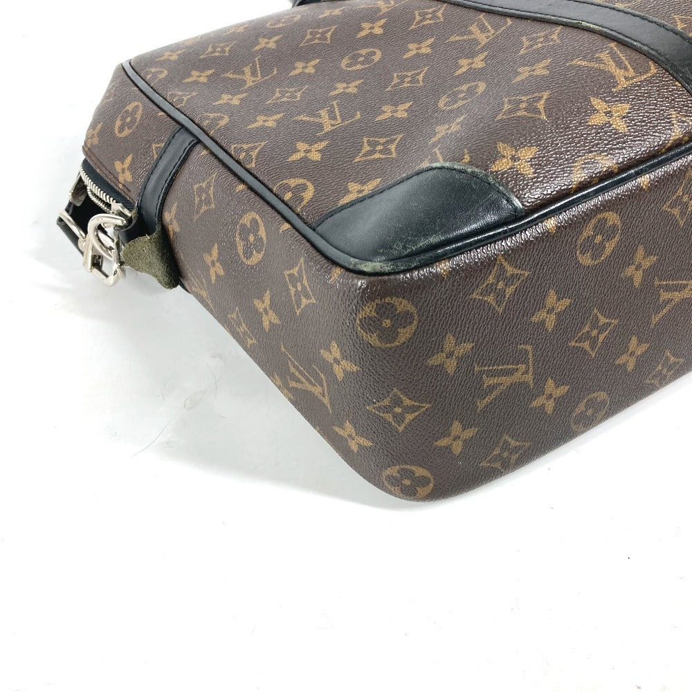 LOUIS VUITTON Business bag M40224 Monogram macacer canvas Brown Monogram macacer Porto Documan  VowayajuGM mens  d