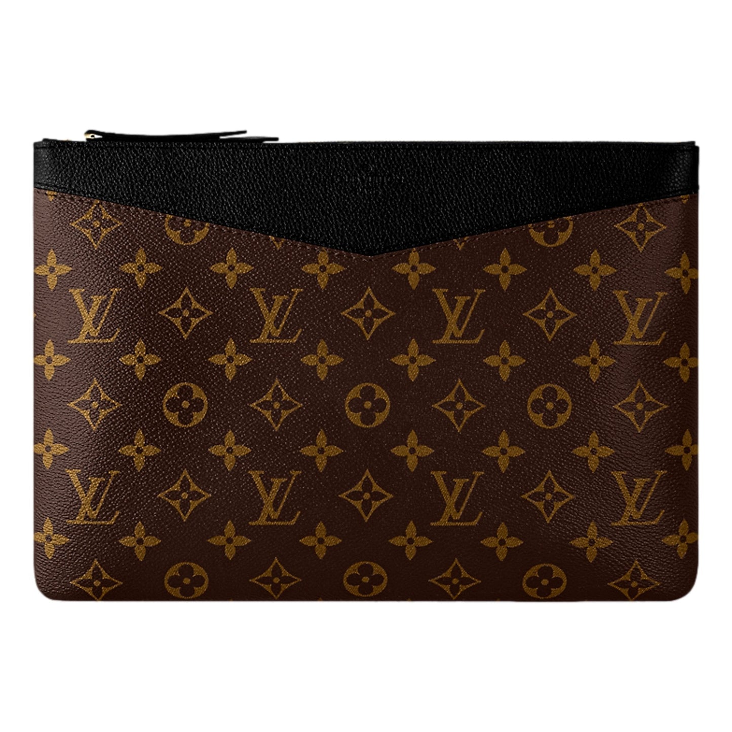 Louis Vuitton Daily Pouch Monogram Canvas Black
