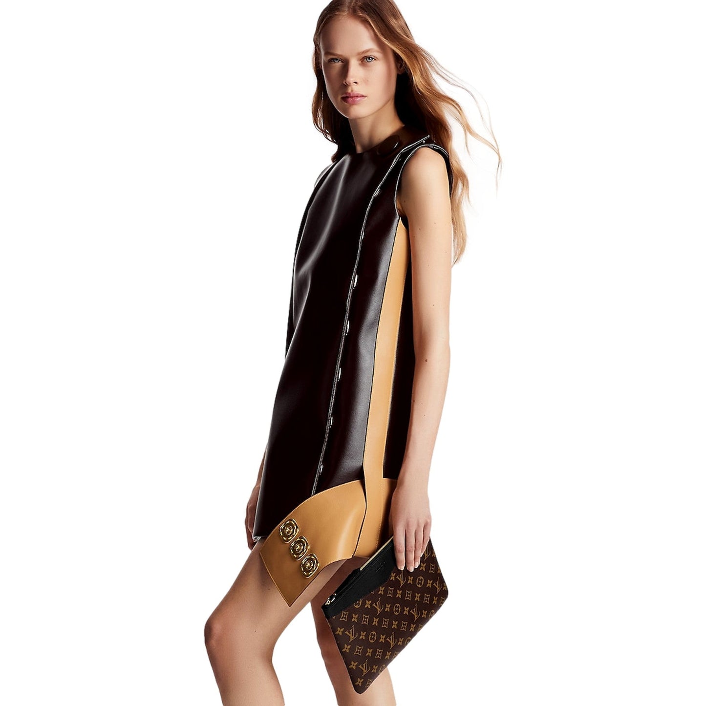 Louis Vuitton Daily Pouch Monogram Canvas Black