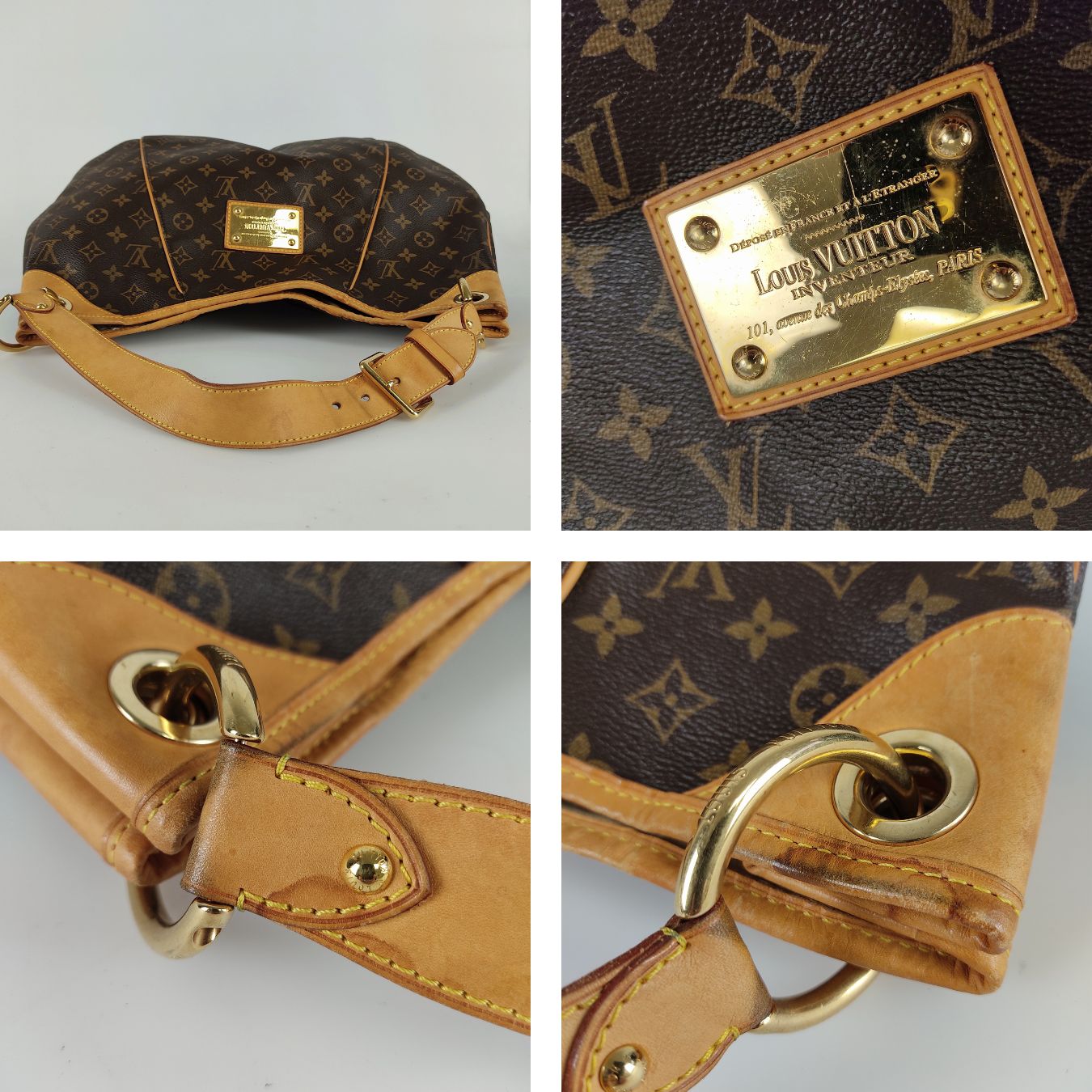 LOUIS VUITTON Galliera GM monogram shoulder bag