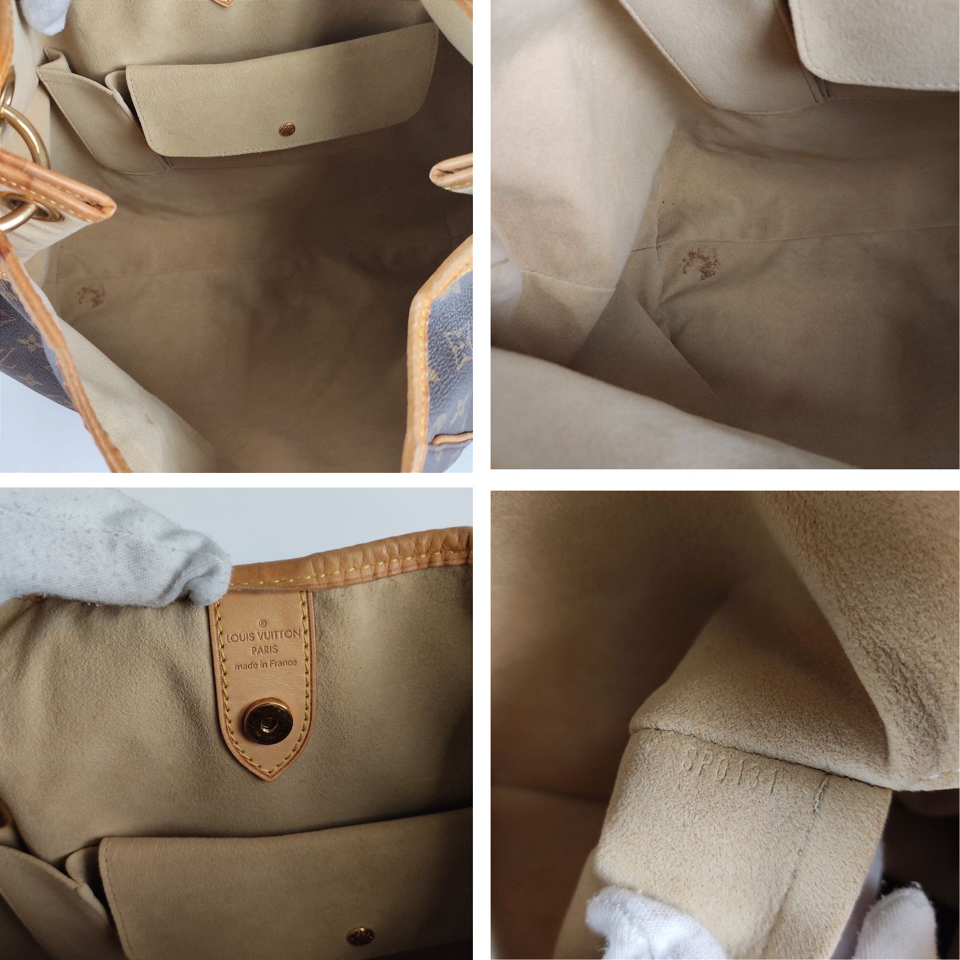 LOUIS VUITTON Galliera GM monogram shoulder bag