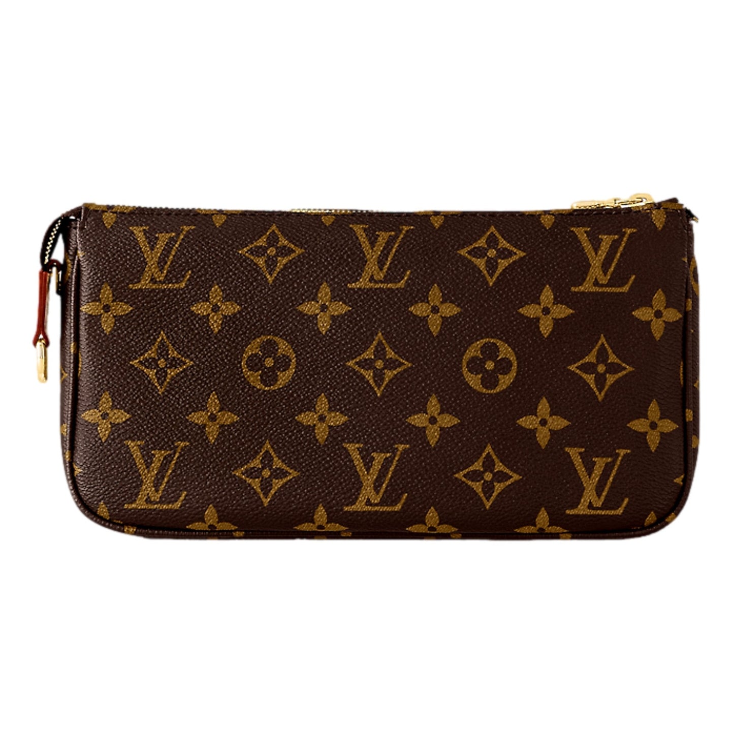 Louis Vuitton Chain Pochette Accessoires NM Monogram Canvas Brown
