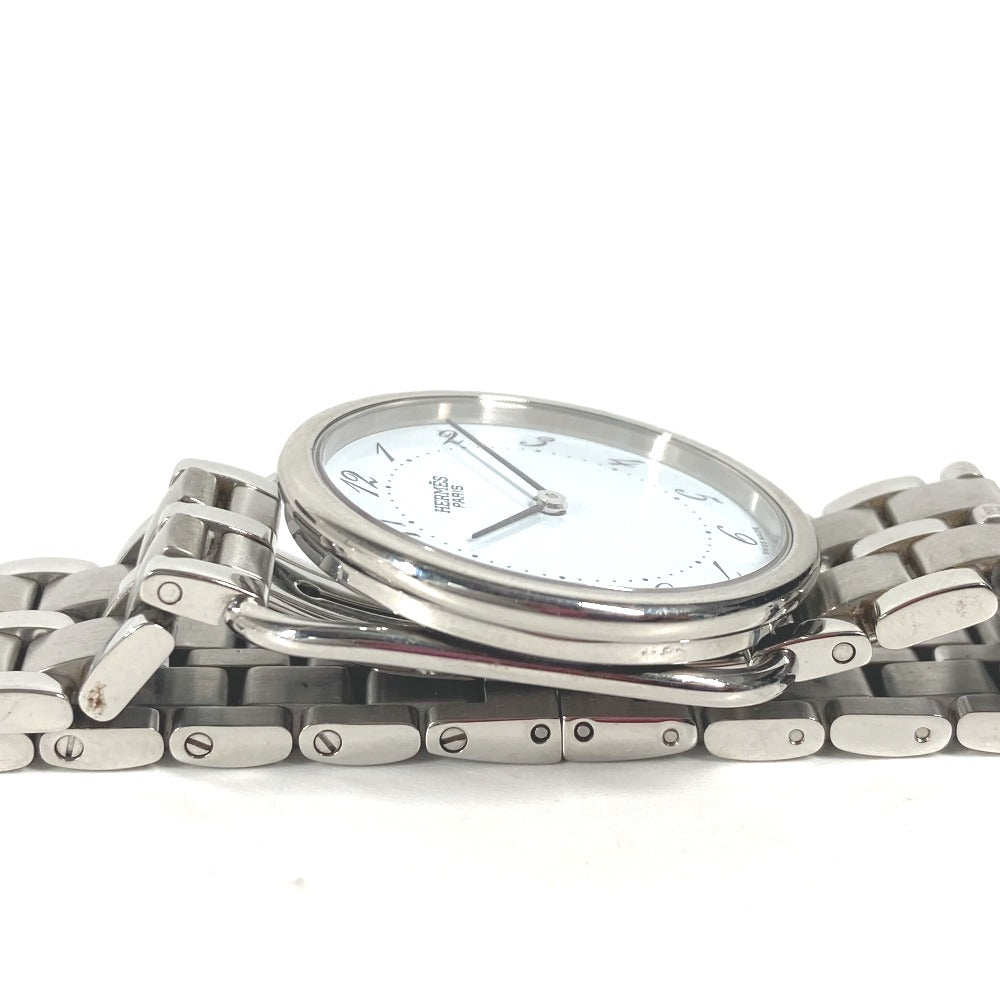 HERMES Watches Quartz Stainless Steel Silver Arceau blue dial Women  d