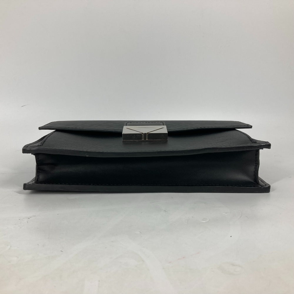 LOUIS VUITTON business bag M42742 Epi Leather black Epi Pochette Thames