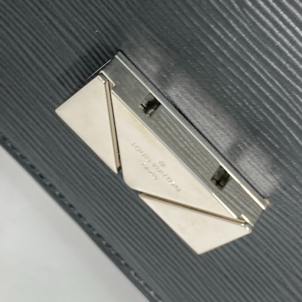 LOUIS VUITTON business bag M42742 Epi Leather black Epi Pochette Thames
