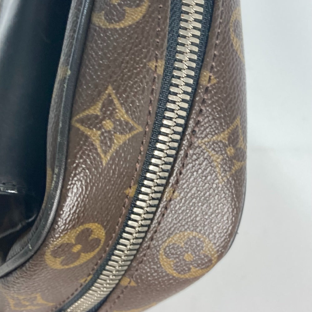 LOUIS VUITTON Business bag M56719 Monogram canvas, leather Brown Monogram macacer Soft briefcase