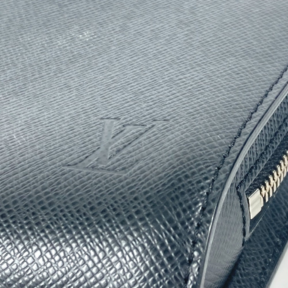 LOUIS VUITTON business bag M30182 Taiga Leather black Taiga Baikal mens  d