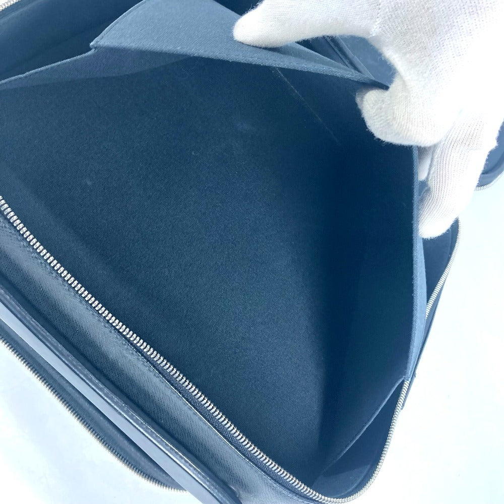 LOUIS VUITTON Business bag M30762 Taiga Leather black Taiga Tula 2WAY Shoulder Bag