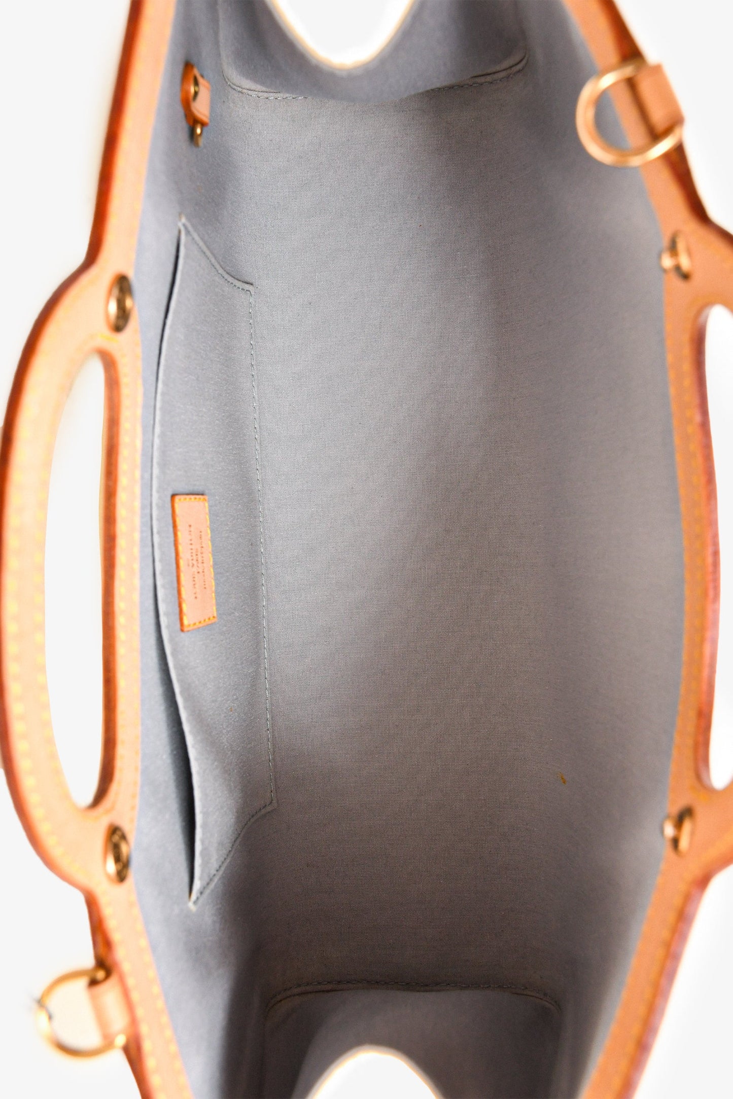 Louis Vuitton 2006 Yellow Vernis Roxbury Top Handle with Strap