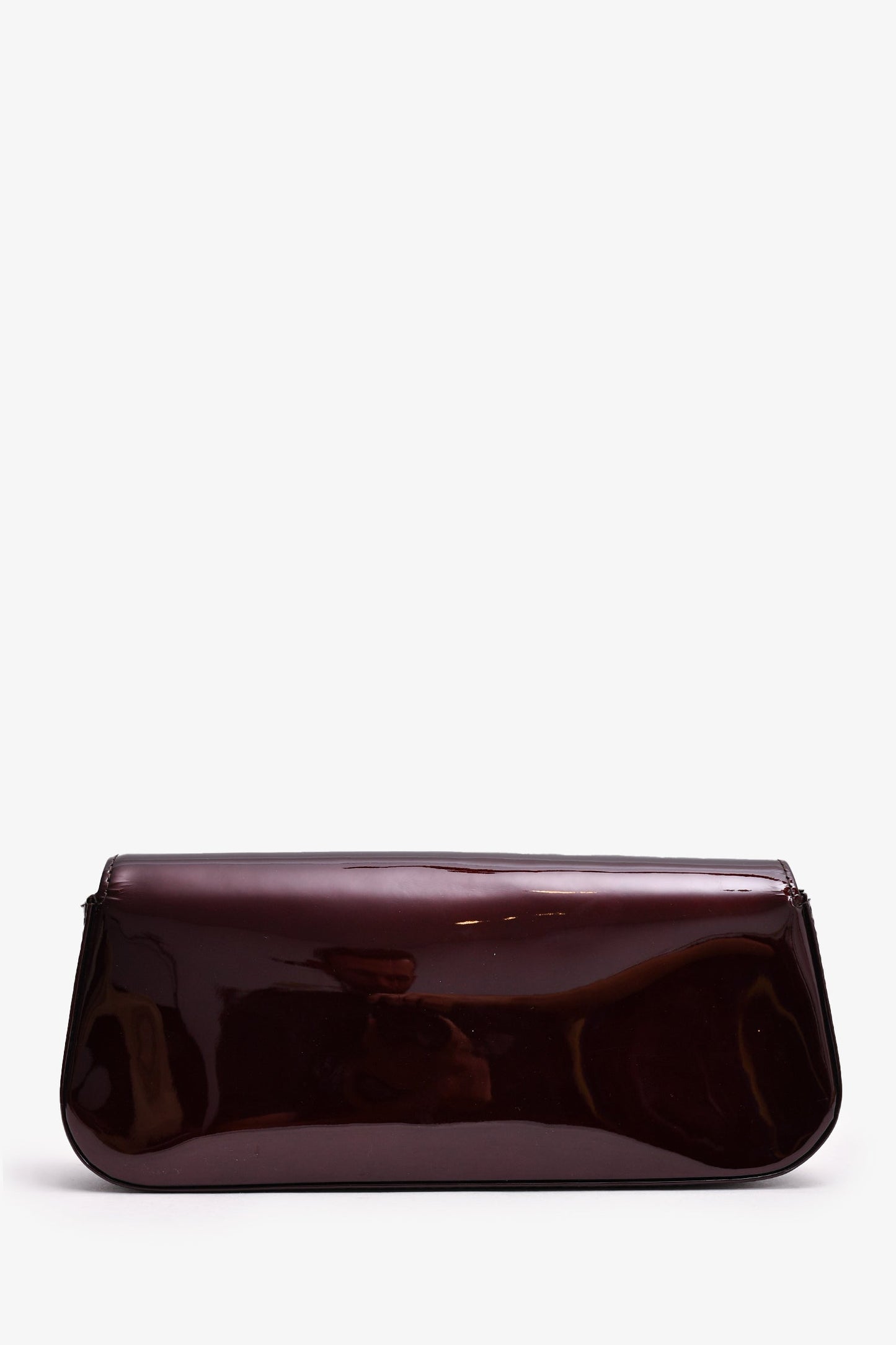 Louis Vuitton 2010 Burgundy Vernis Sobe Clutch
