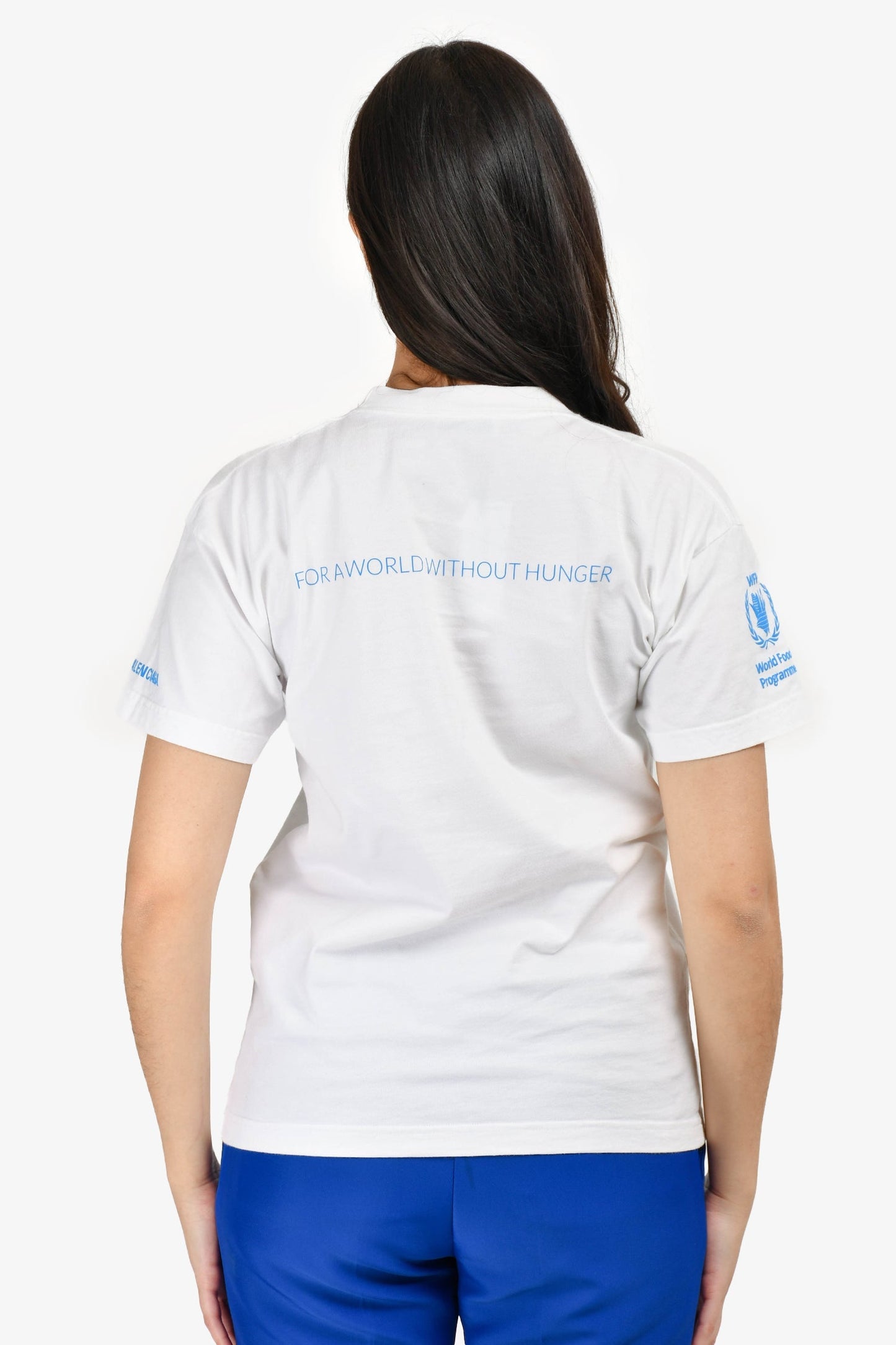 Balenciaga 2022 White 'World Food Programme' T-Shirt Size XXS
