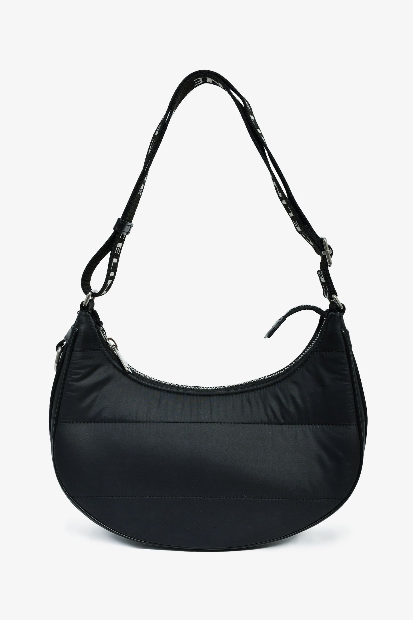 Celine Black Nylon Ava Shoulder Bag