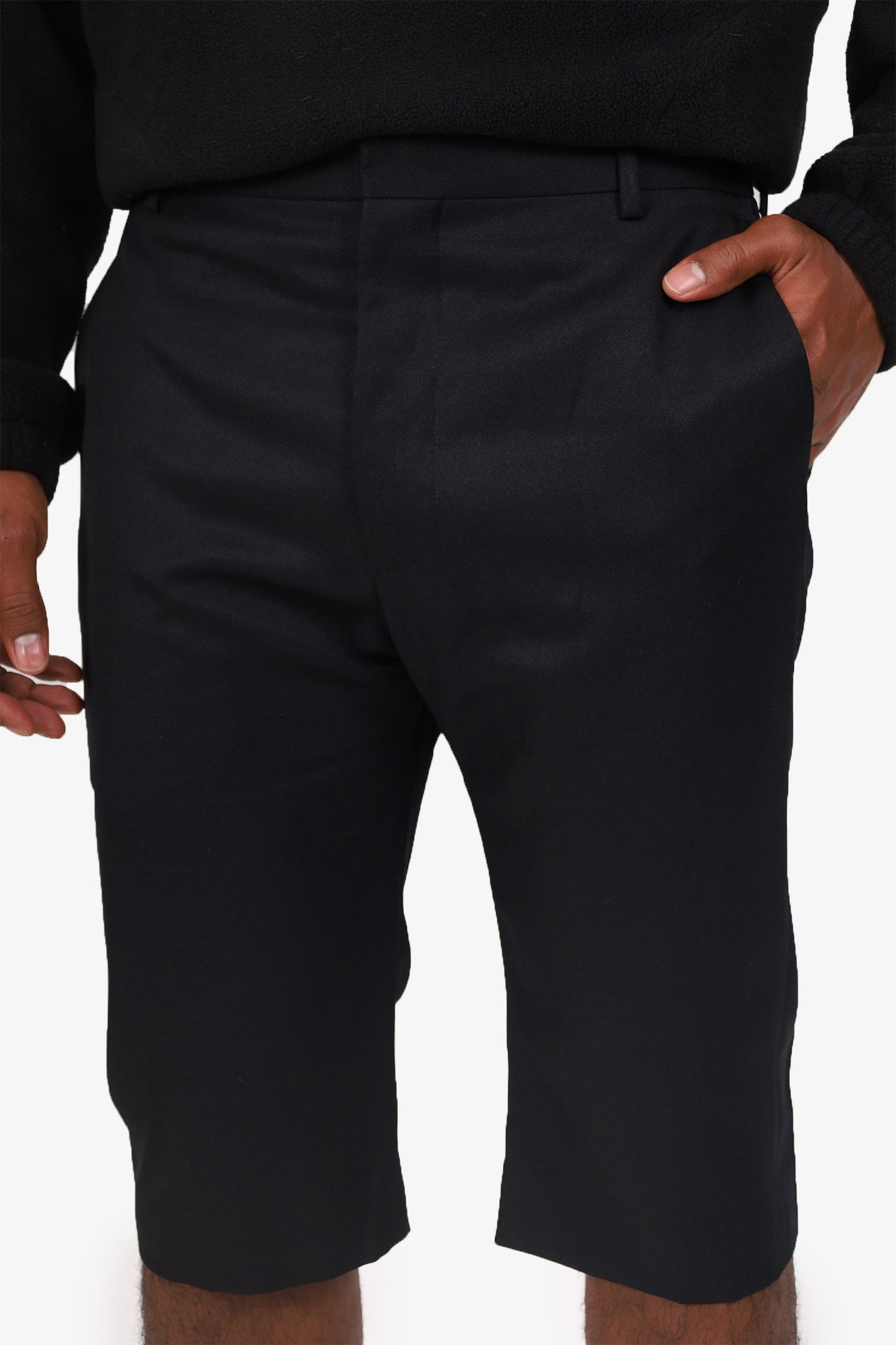 Balenciaga Black Cropped Tro rs Size 50 Mens