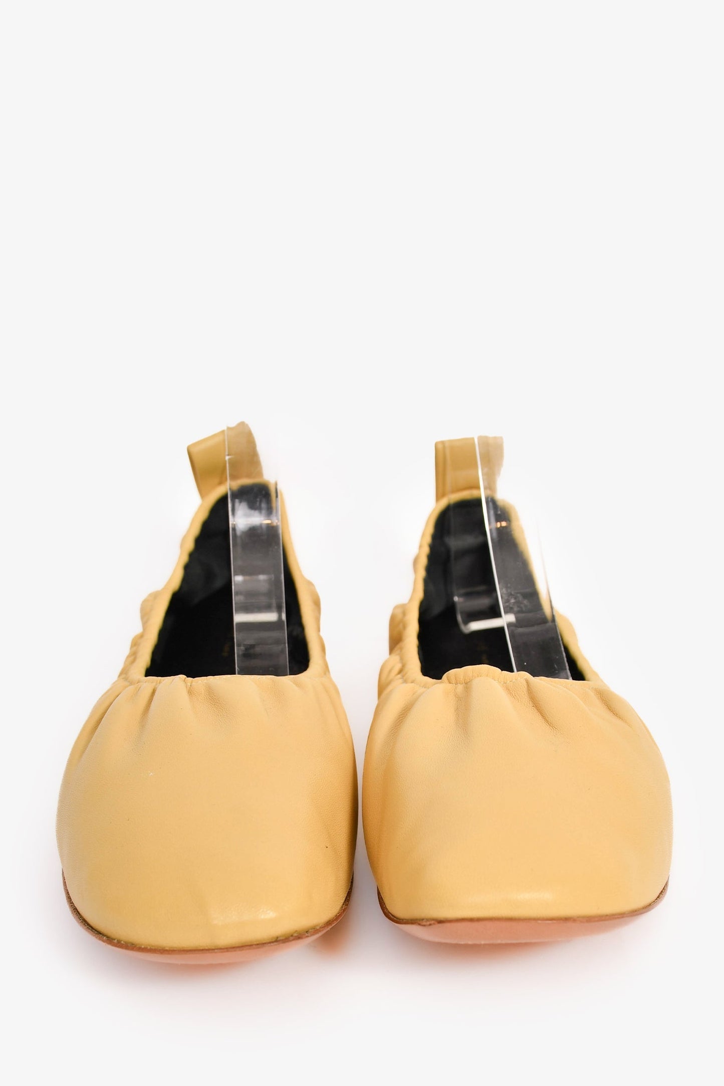 Celine by Phoebe Philo Yellow 'Ballerina' Flats Size 41