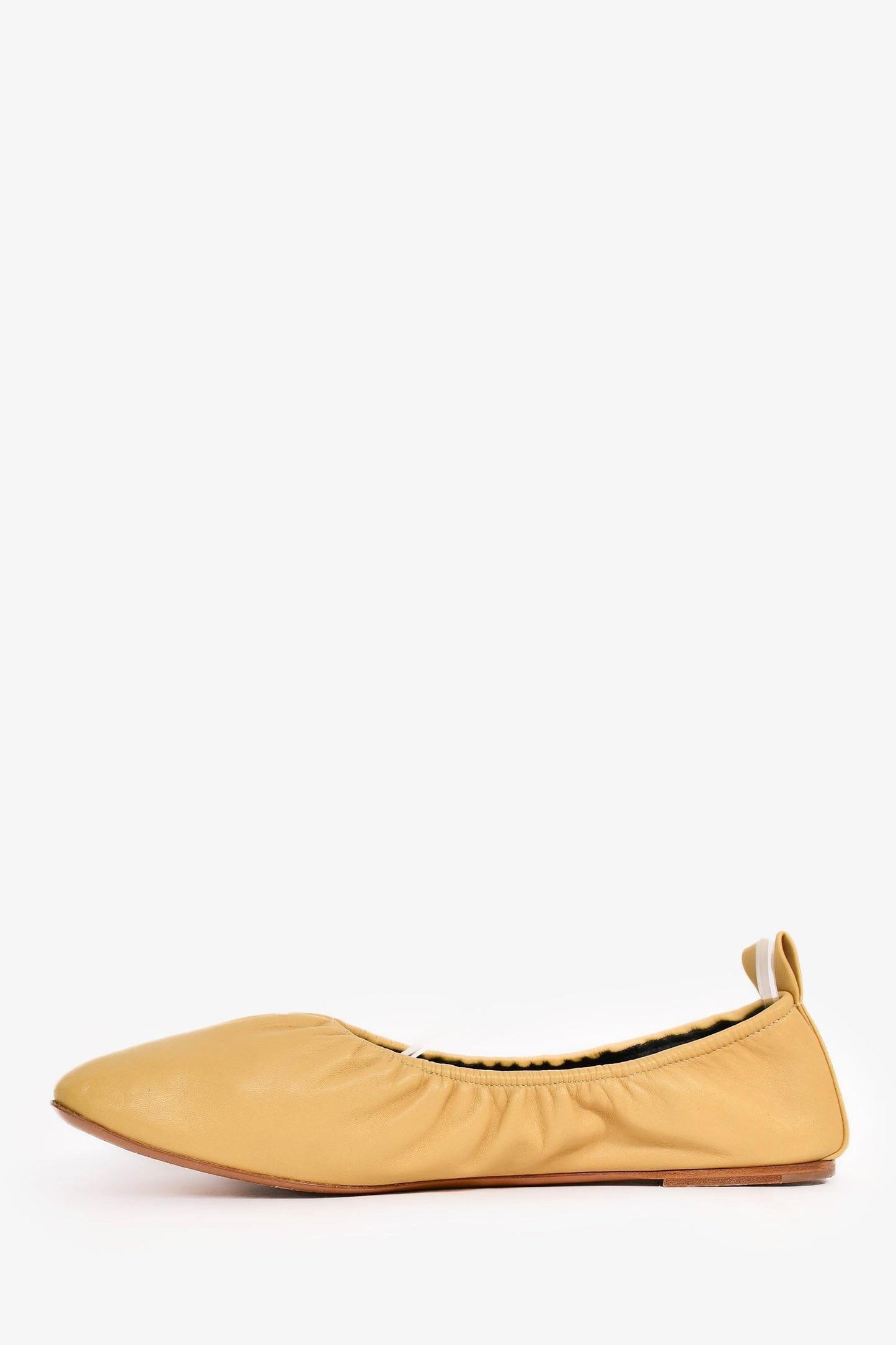 Celine by Phoebe Philo Yellow 'Ballerina' Flats Size 41