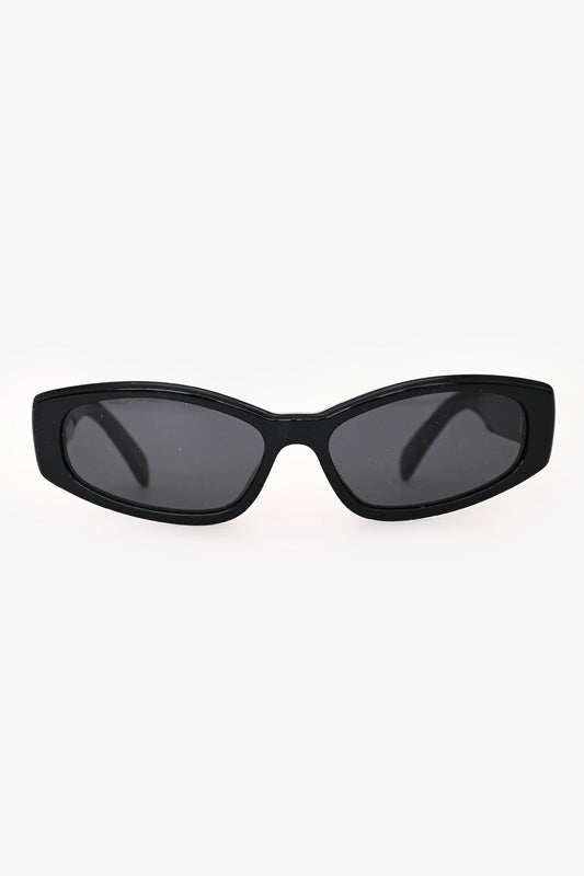 Celine Black Acrylic Frame Cat Eye Sunglasses