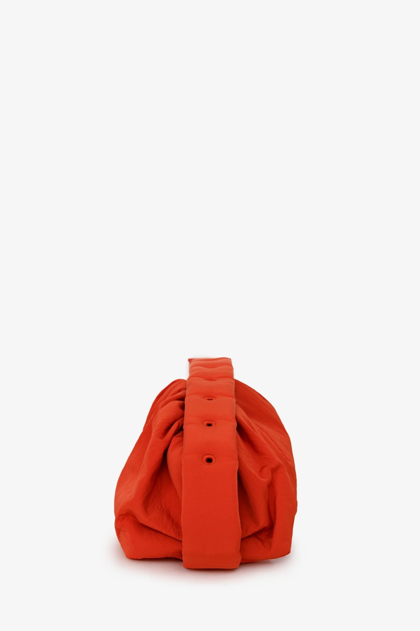 Bottega Veneta Orange Nylon The Pouch