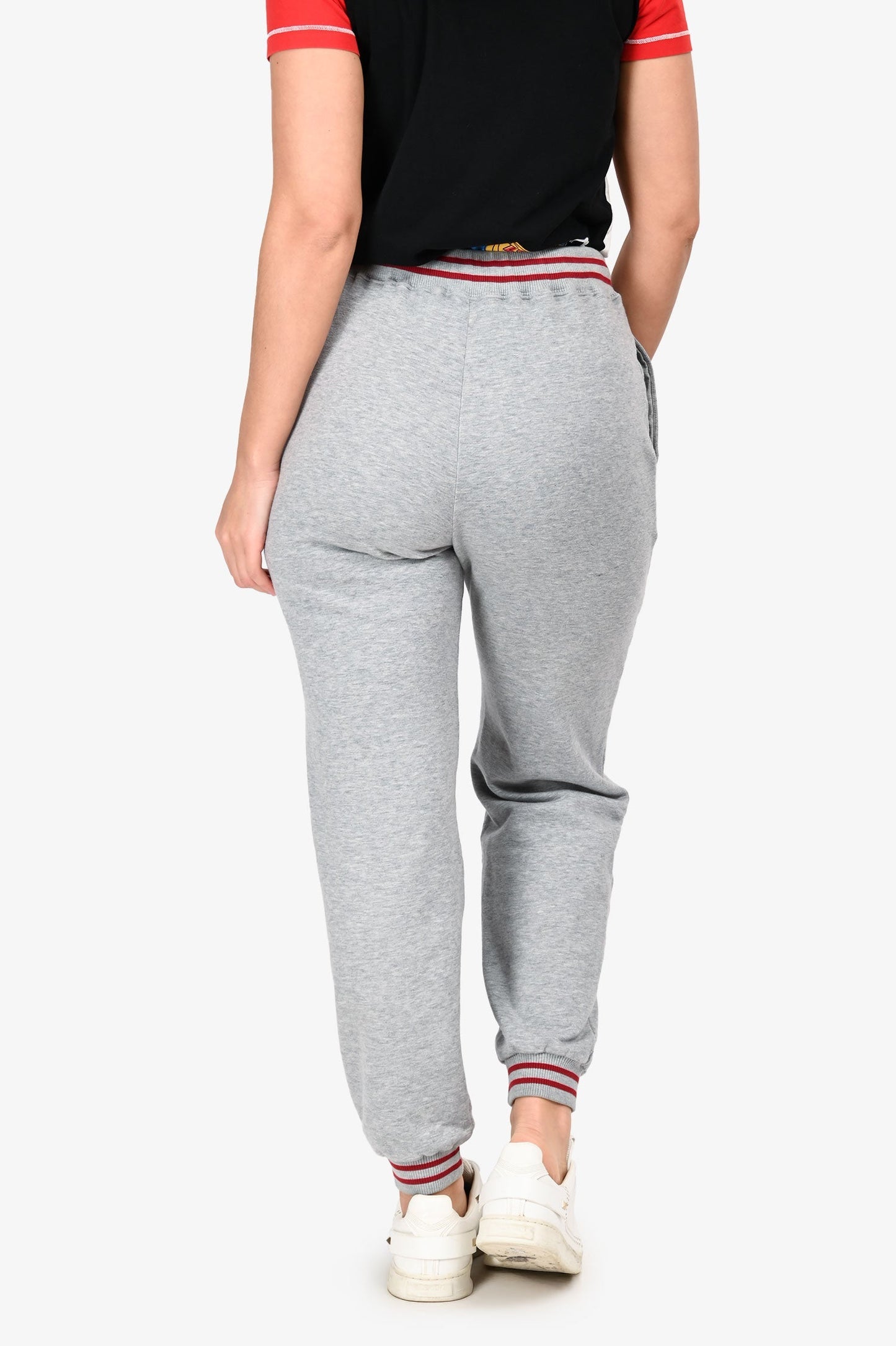 Celine Light Grey Cotton/Cashmere '16' Sweatpants Size S