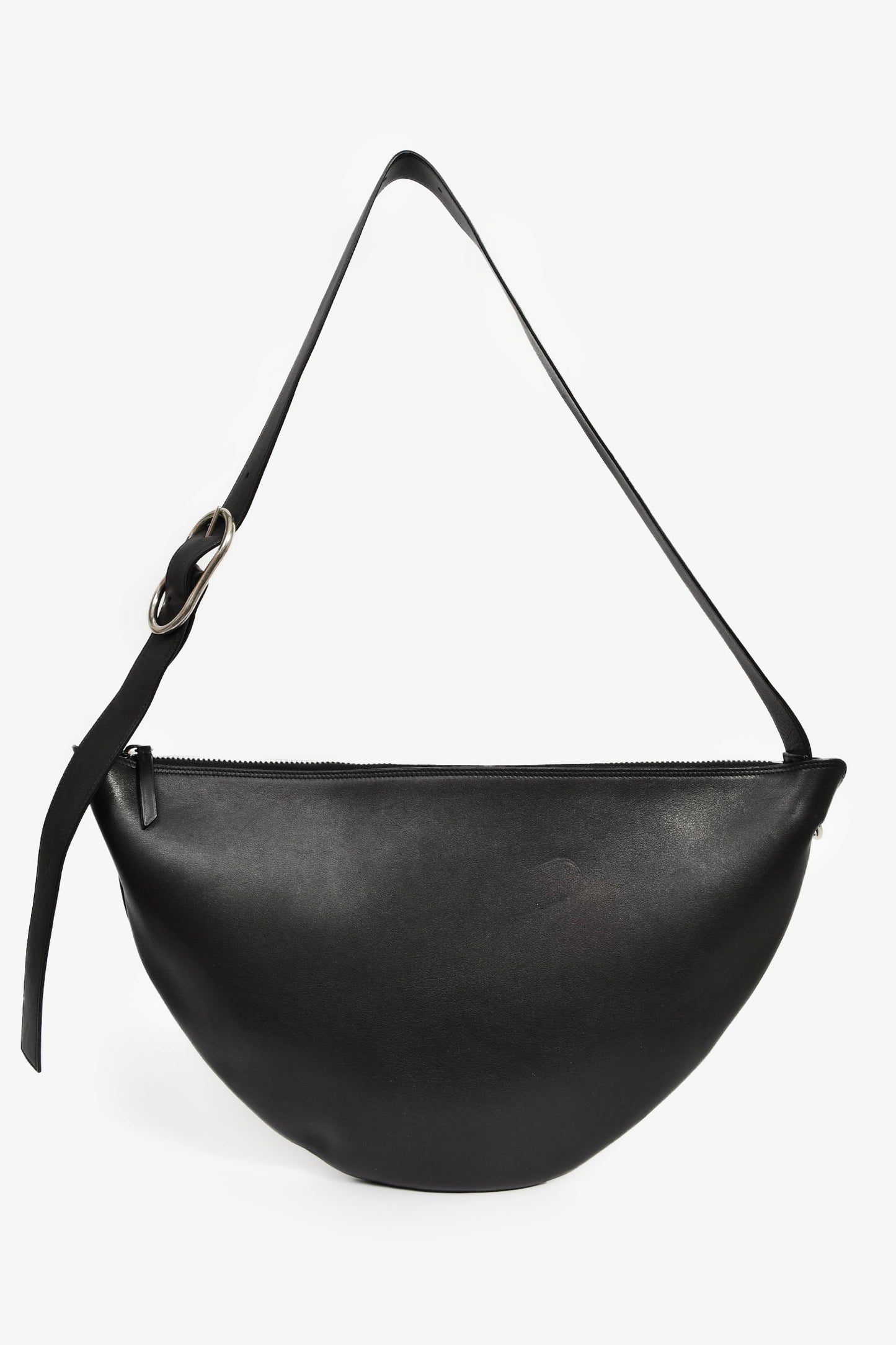 Celine 2017 Black Leather Medium 'Swing' Bag