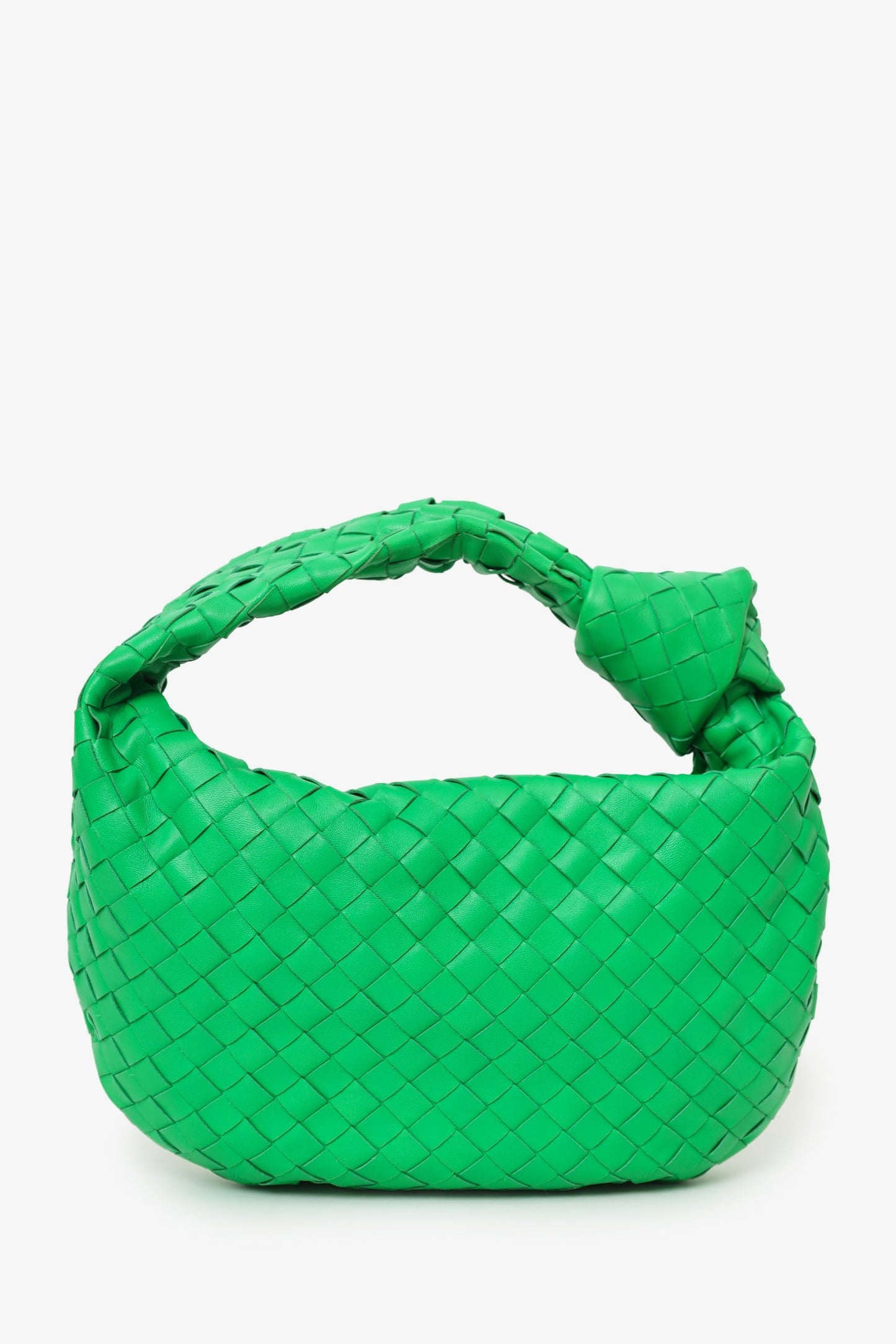 Bottega Veneta Green Intrecciato Teen Jodie Bag