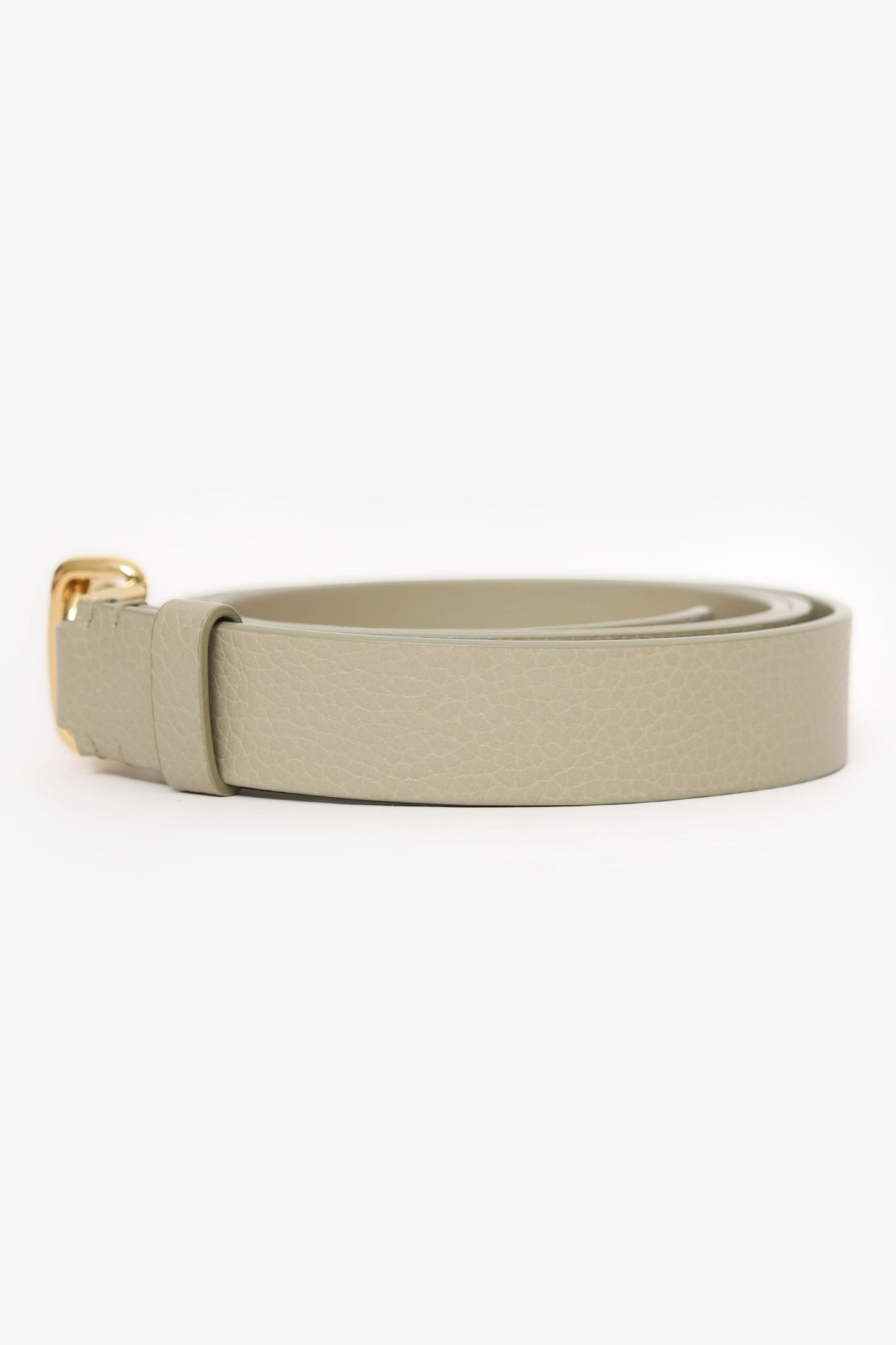 Burberry Grey Leather 'Rocking Horse' Belt Size L