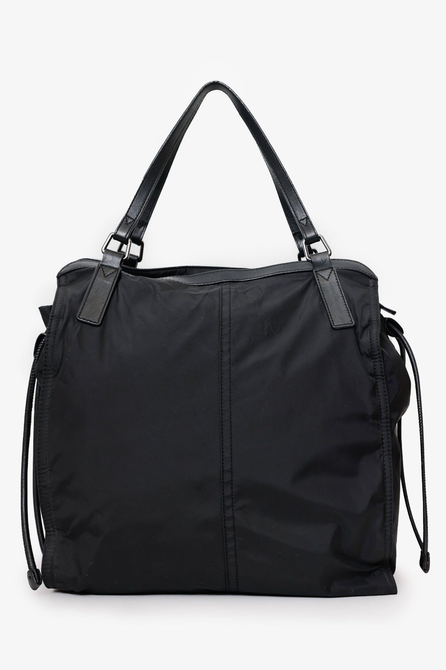 Burberry Black Nylon Tote Bag