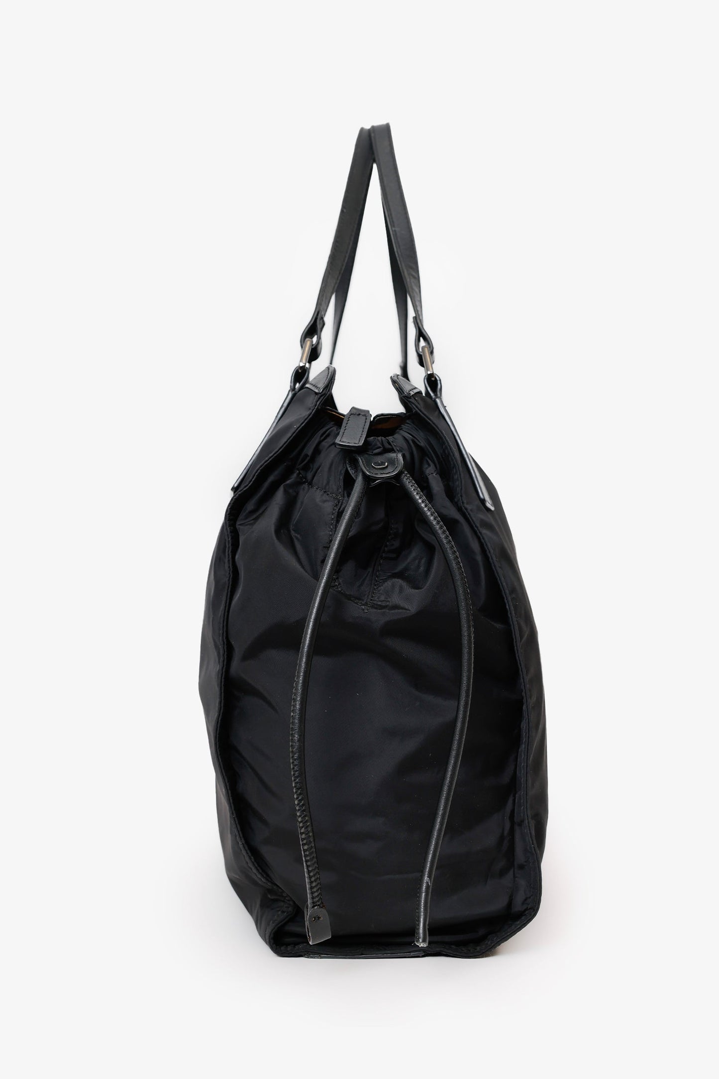 Burberry Black Nylon Tote Bag