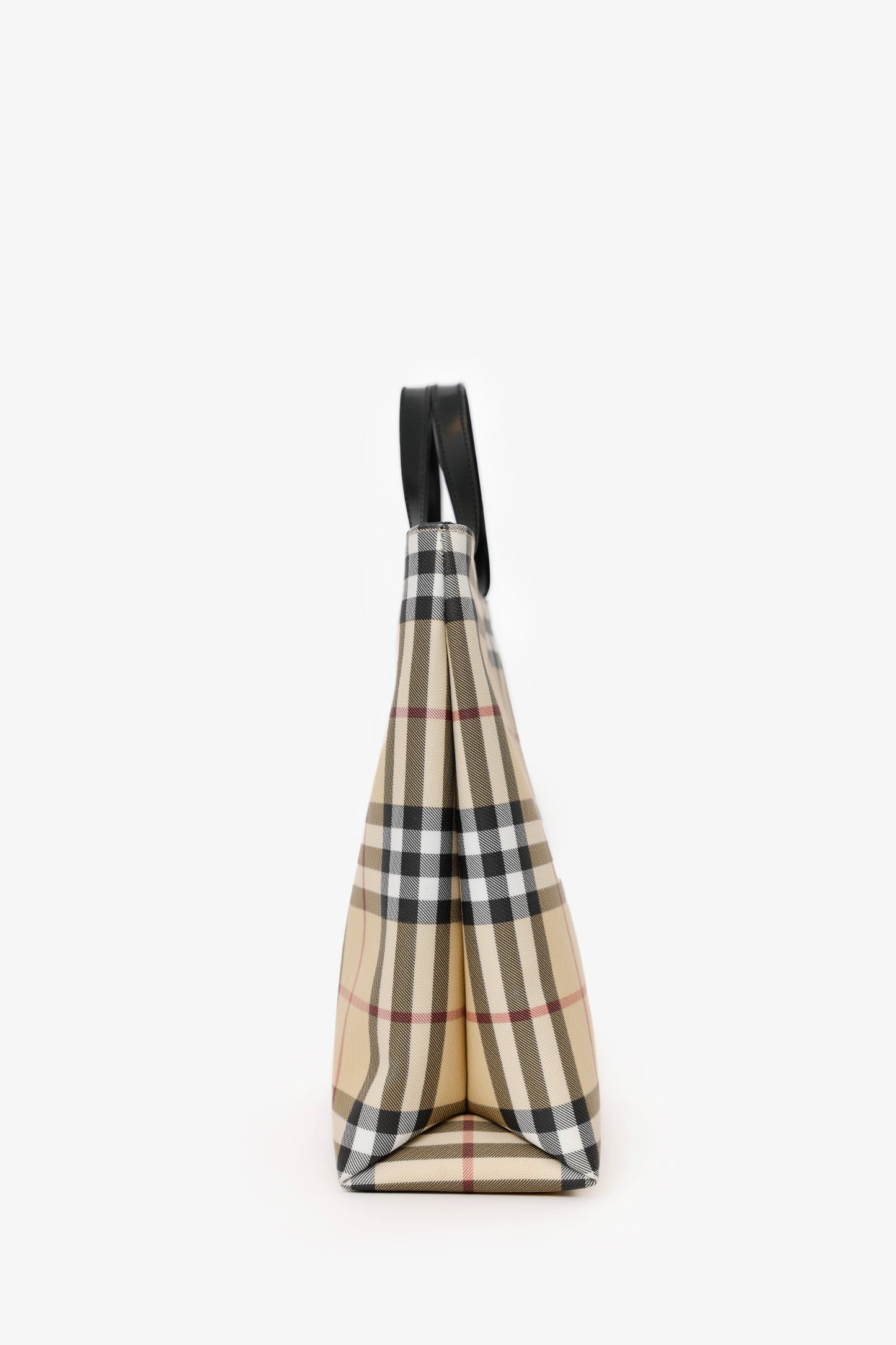 Burberry Nova Check Top Handle Tote