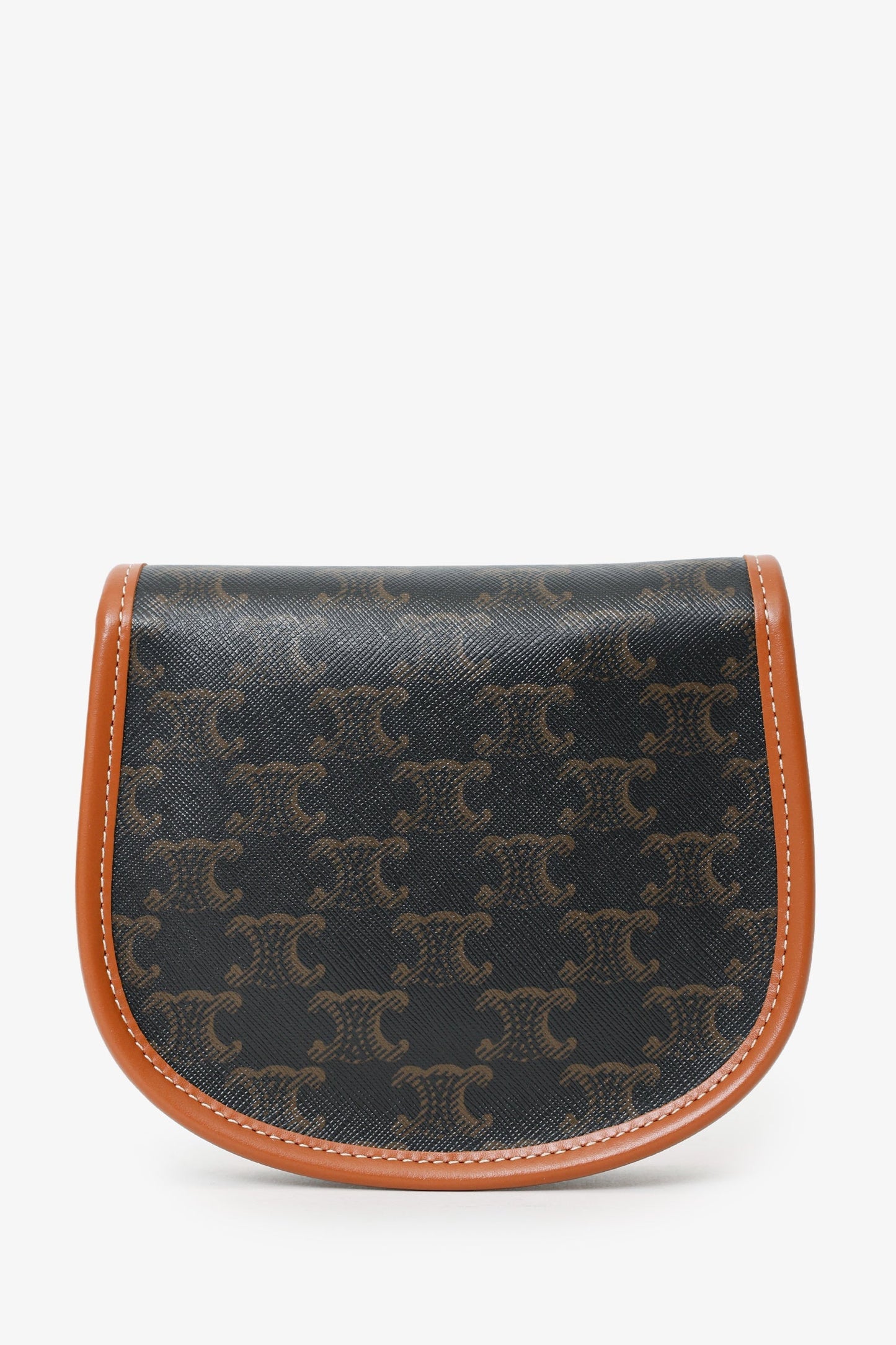 Celine Brown Triomphe Mini Besace