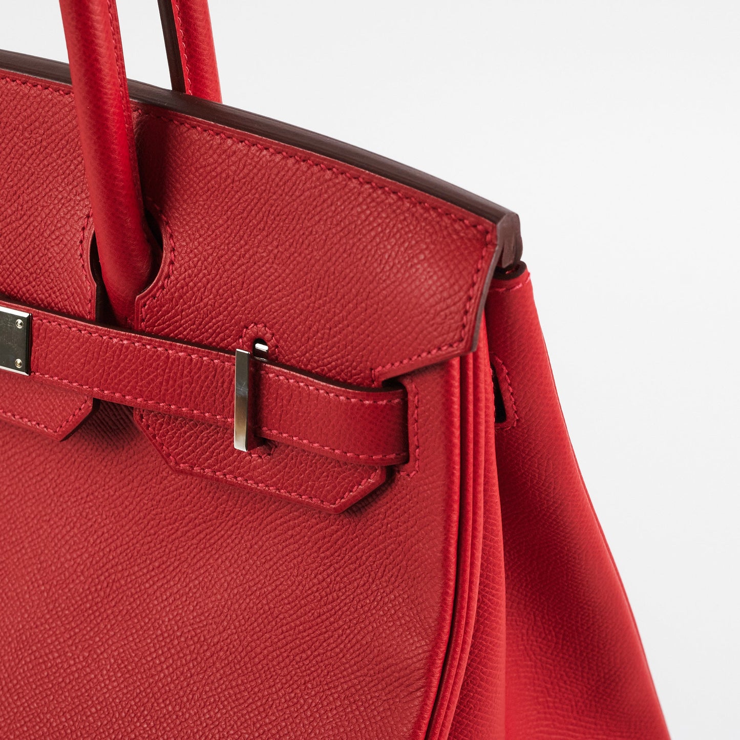 ITEM 34 - Hermes Birkin 30 Rouge Casaque R Square