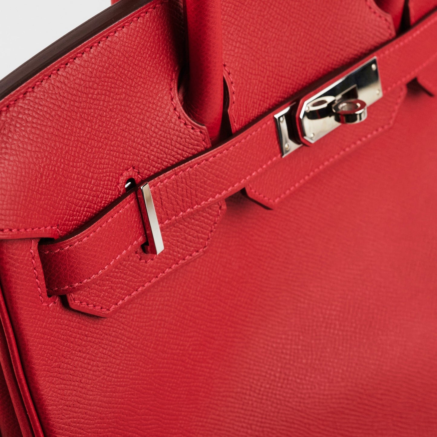ITEM 34 - Hermes Birkin 30 Rouge Casaque R Square