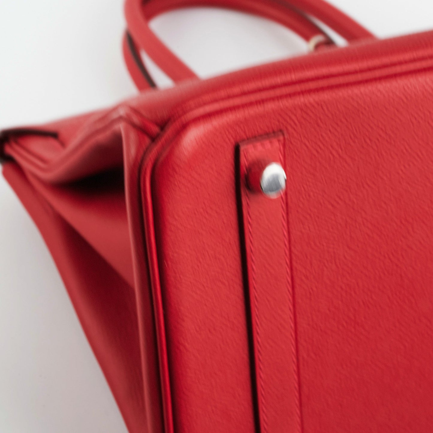 ITEM 34 - Hermes Birkin 30 Rouge Casaque R Square