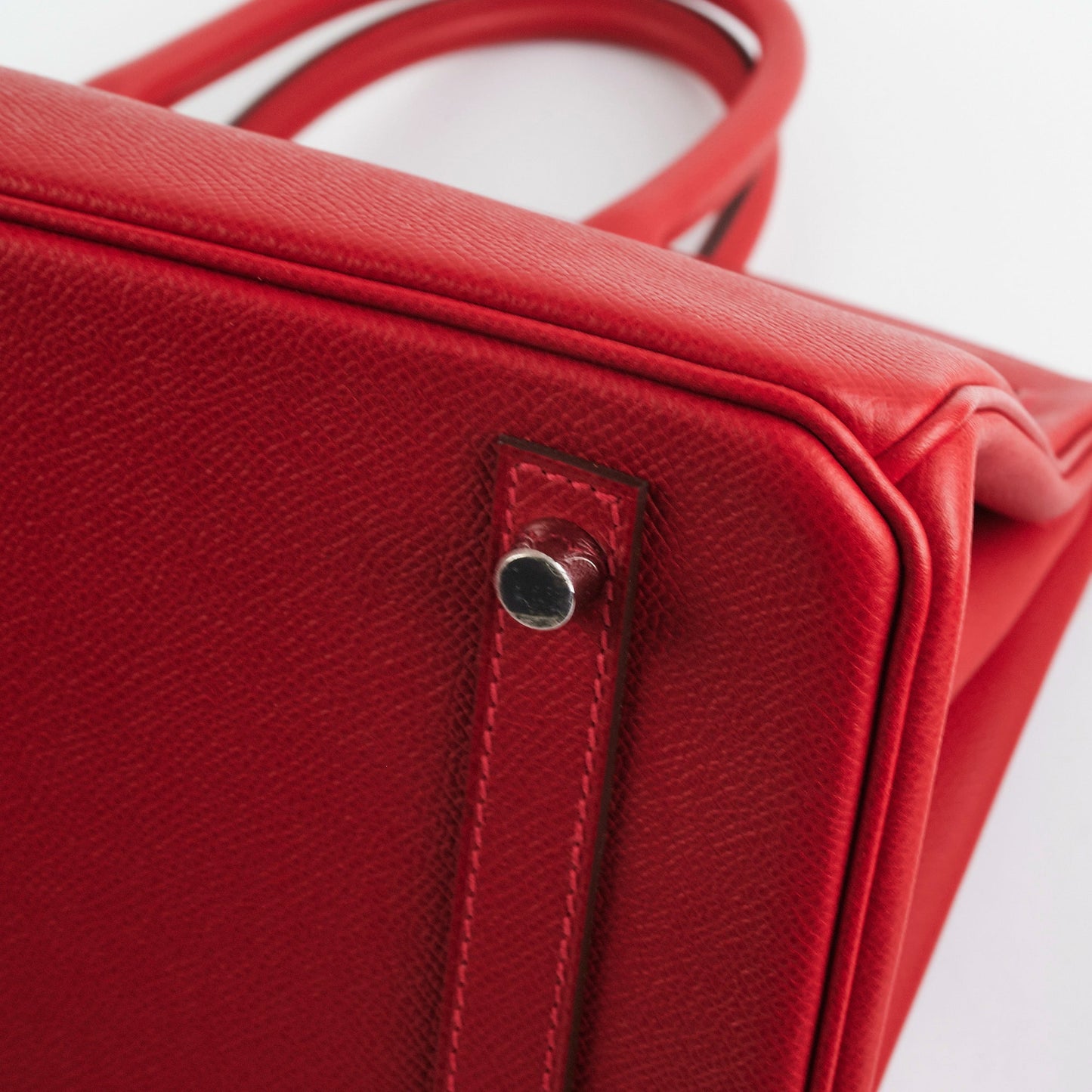 ITEM 34 - Hermes Birkin 30 Rouge Casaque R Square