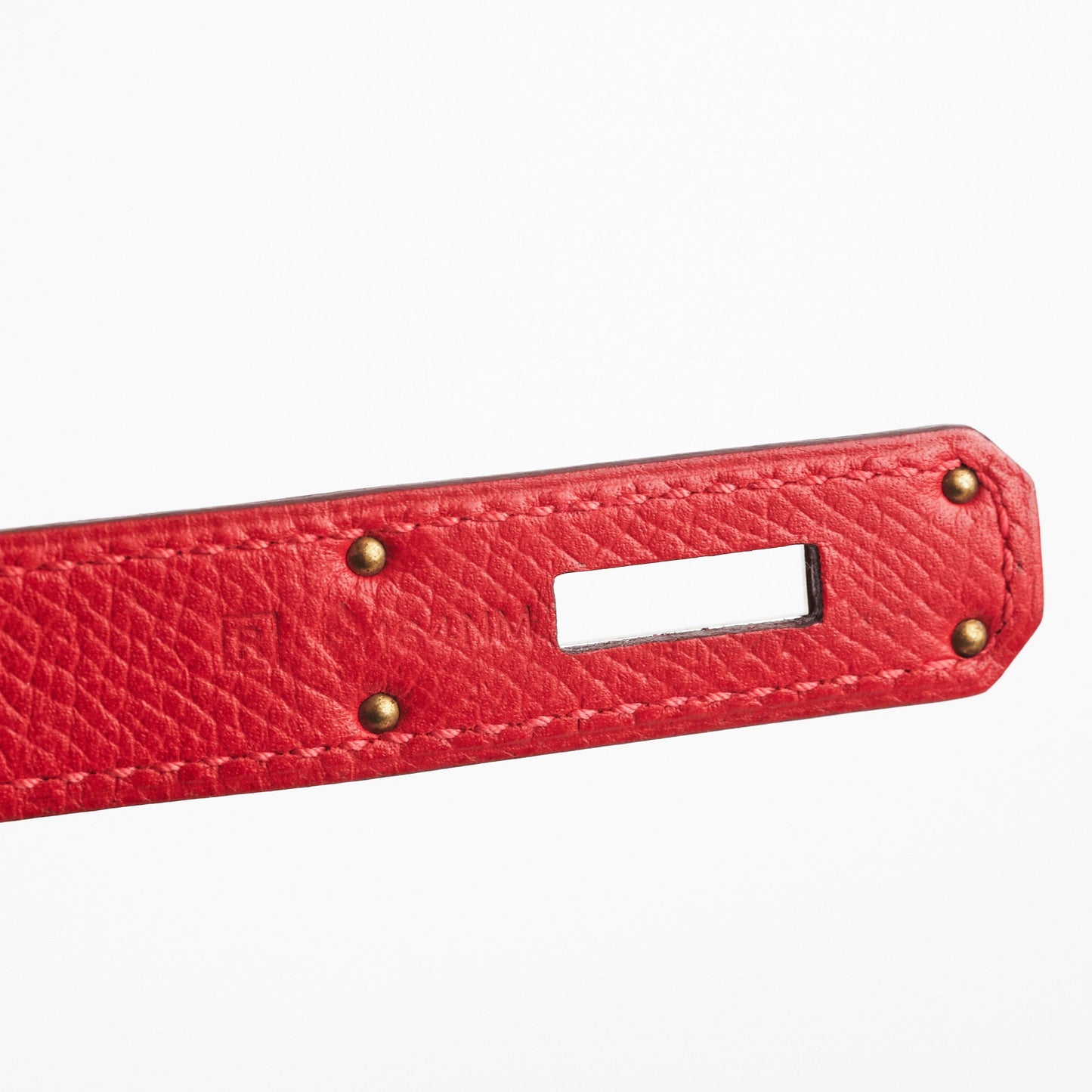 ITEM 34 - Hermes Birkin 30 Rouge Casaque R Square