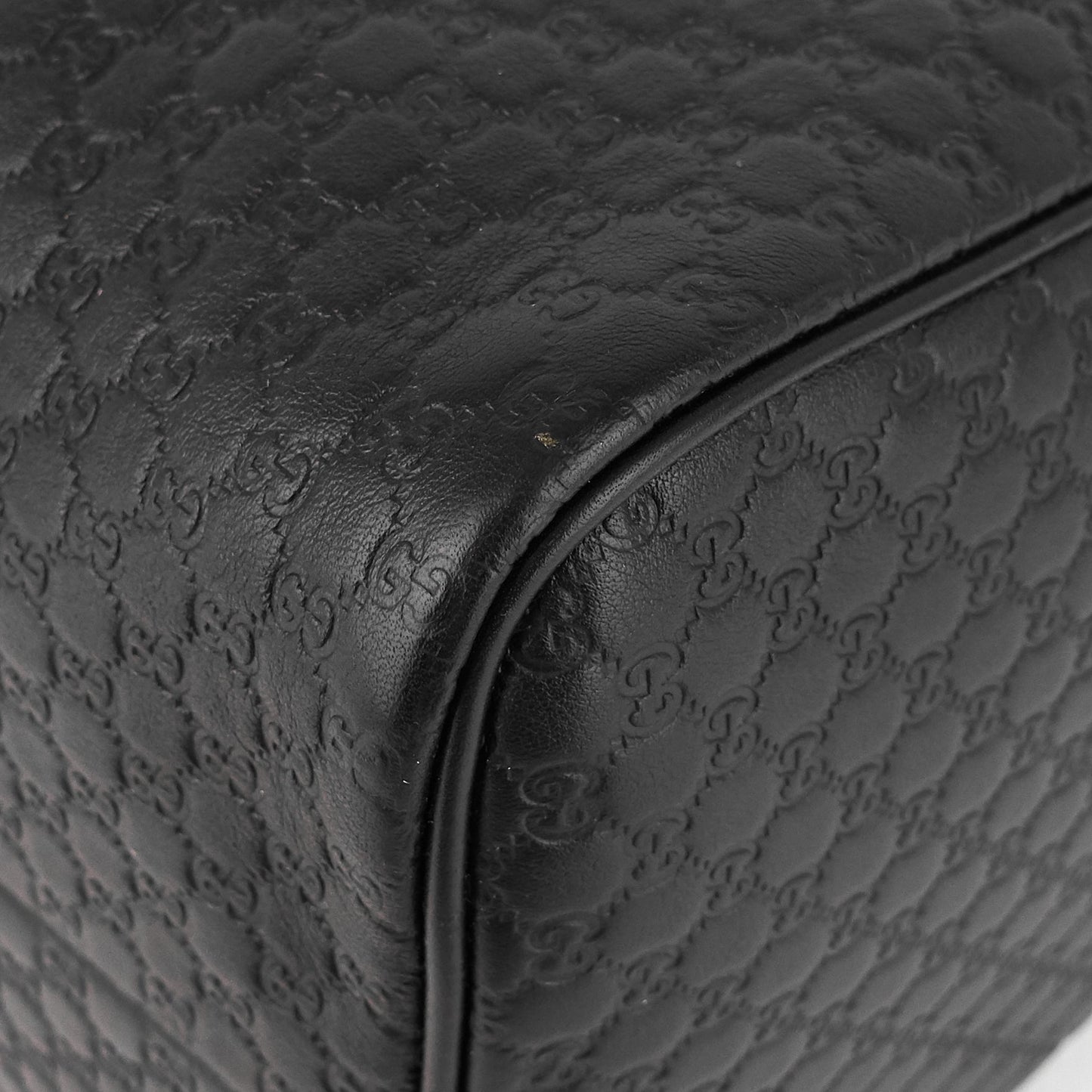 Joy Medium Boston Microguccissima Leather Bag