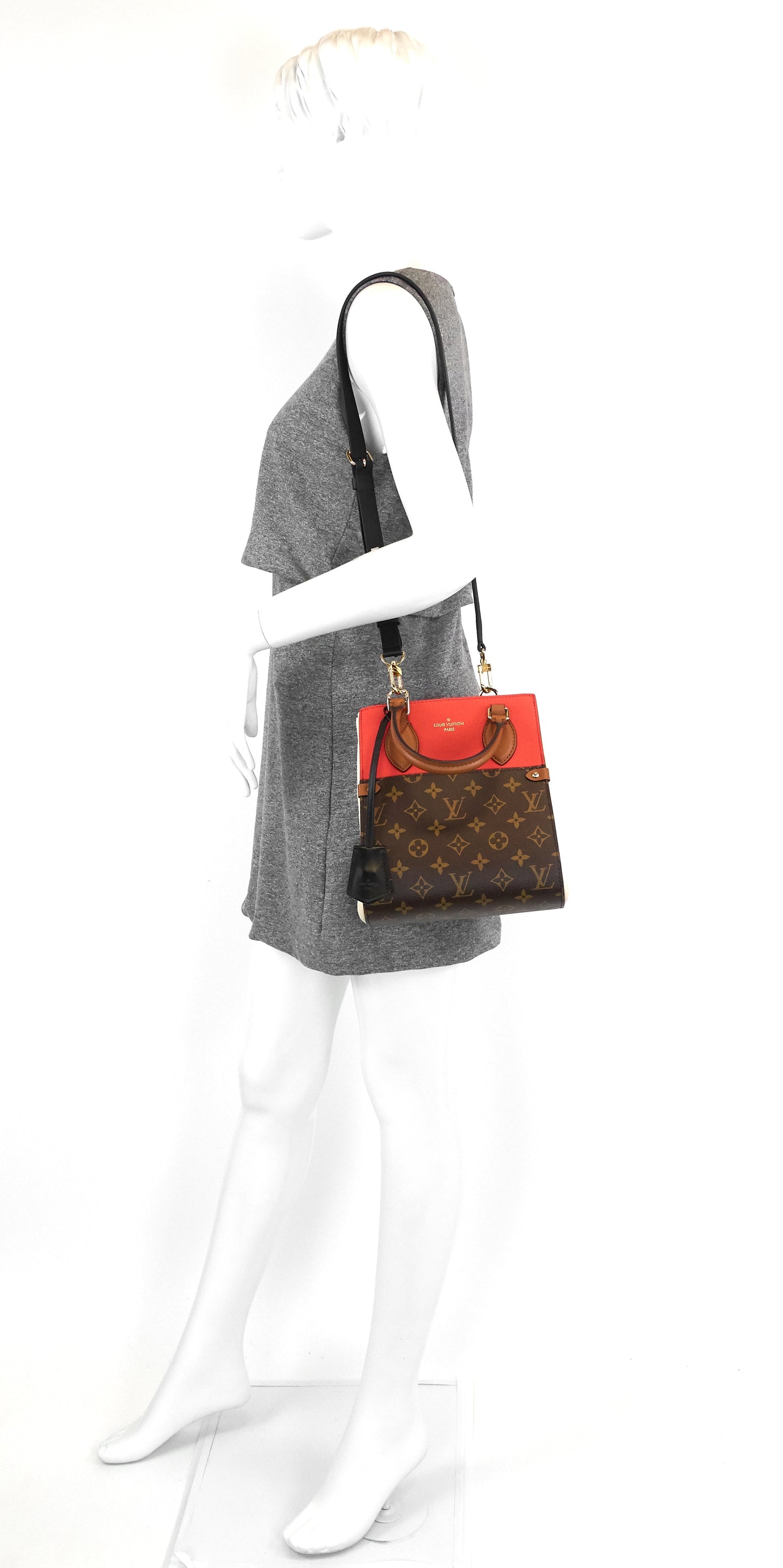 LOUIS VUITTON Fold PM Monogram Canvas Tote Bag