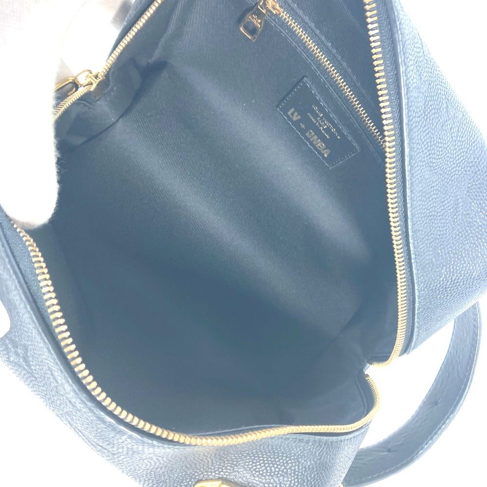 LOUIS VUITTON business bag M58515 leather black LV x NBA monogram cloak dopp kit